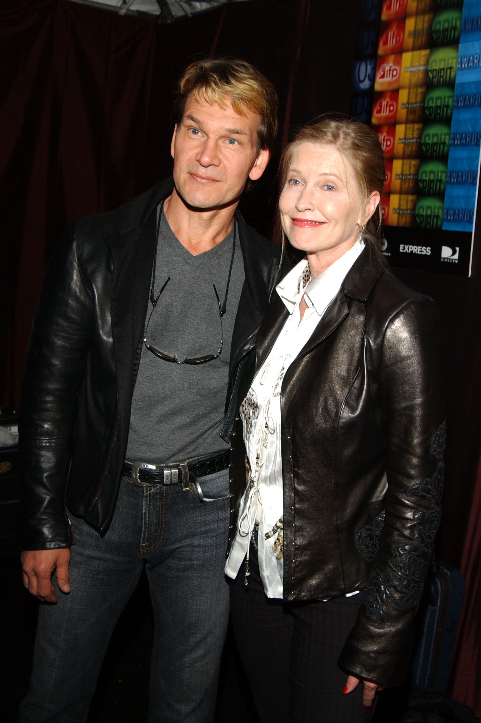 Patrick Swayze et Lisa Niemi lors de la 18e cérémonie annuelle des IFP Independent Spirit Awards à Santa Monica, Californie, 2003. | Source : Getty Images