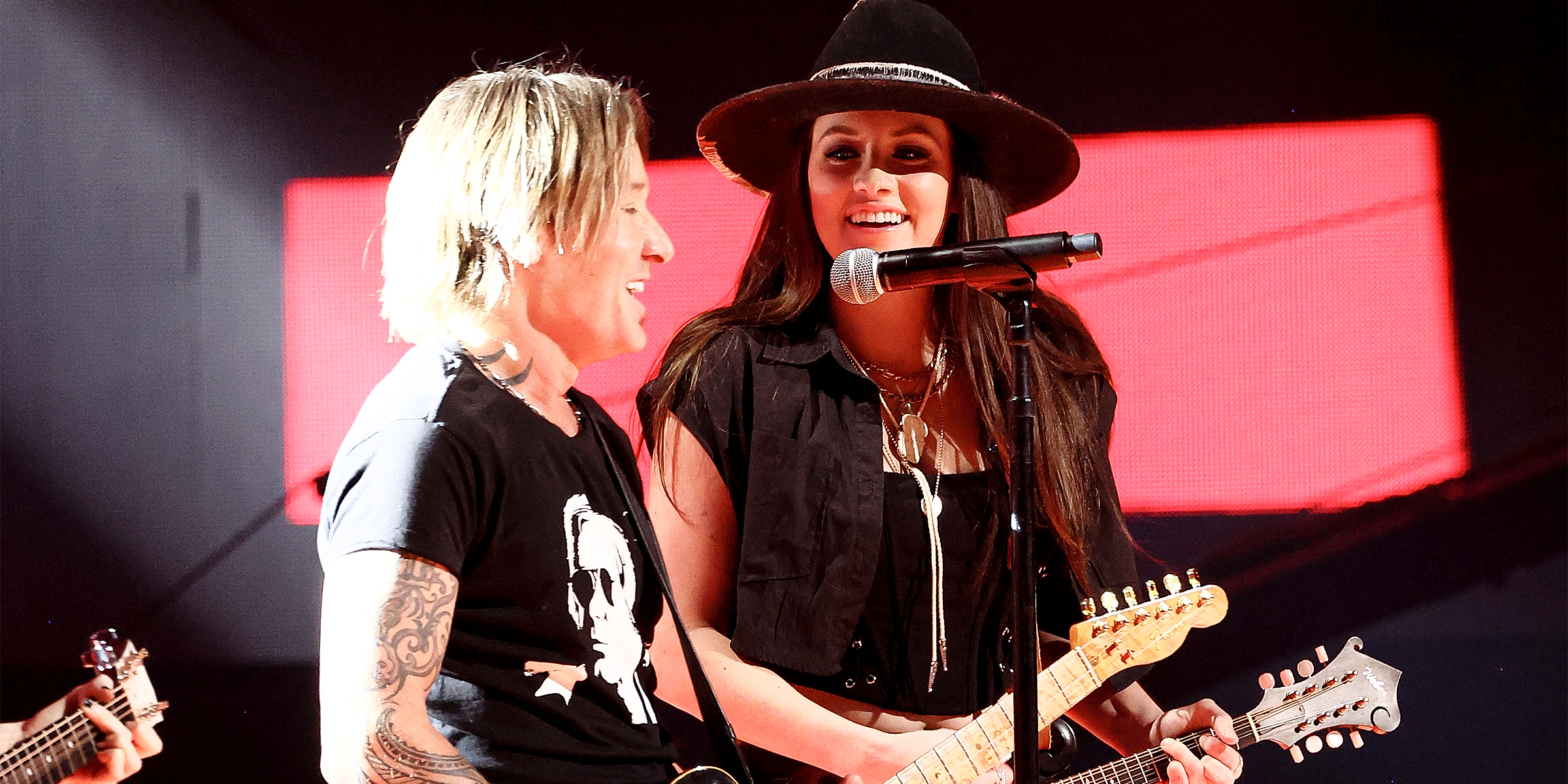 Keith Urban et Maggie Baugh | Source : Getty Images