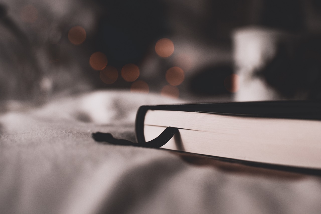 Photo en gros plan d'un coin de livre | Source : Pixabay