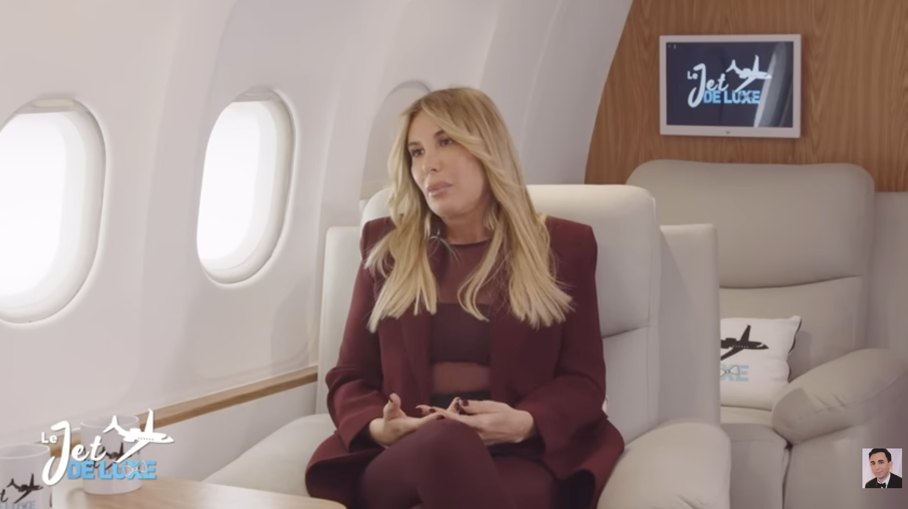 Marlène Duval dans l'émission Le Jet de Luxe I Source : https://www.youtube.com/watch?v=lHd2j5RYPz8