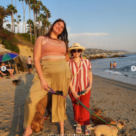 Une capture d'écran d'Aly Stosz tirée d'un post daté du 26 novembre 2024. | Source : Instagram/alllllllllllllllllls