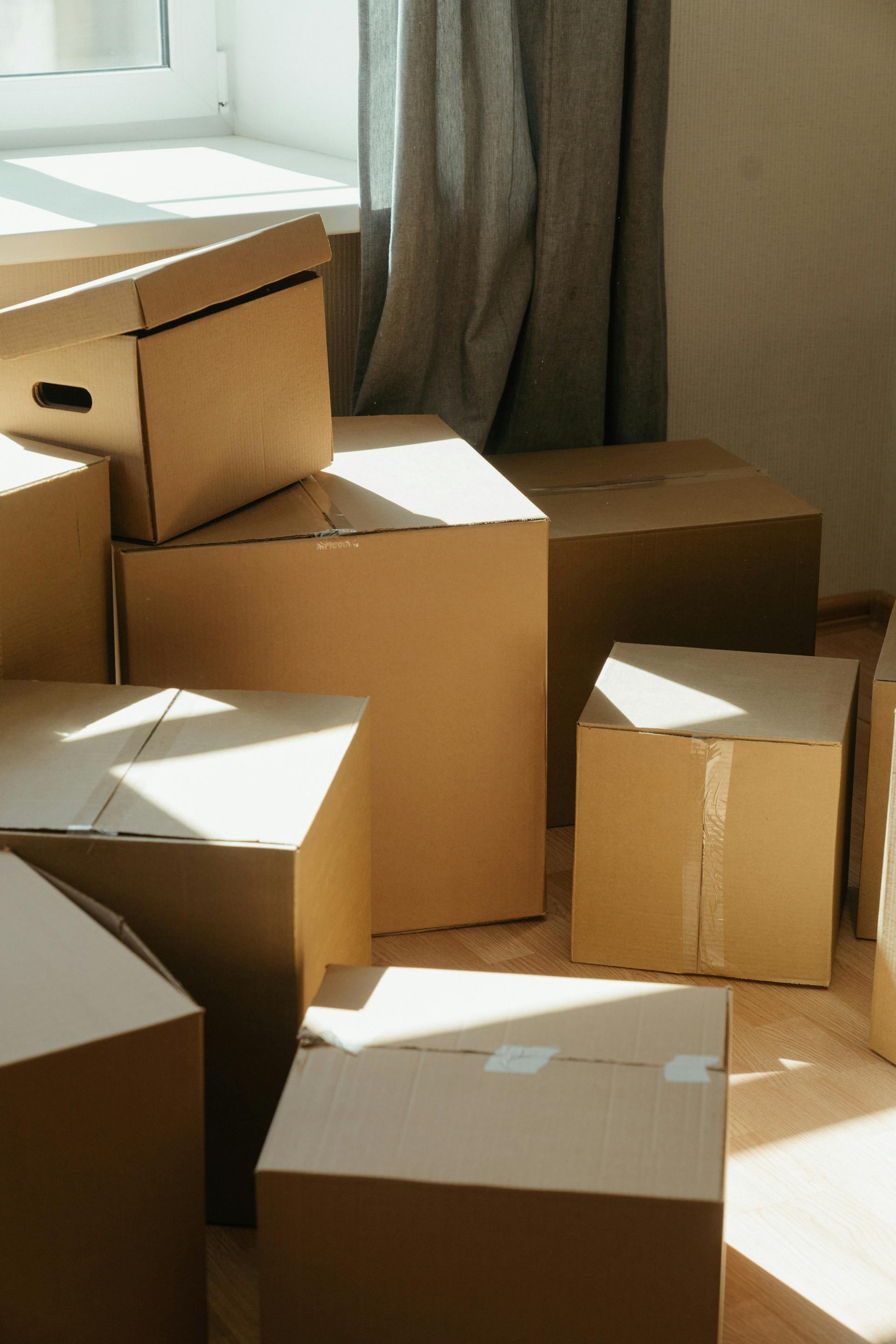 Des cartons | Source : Pexels