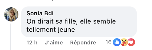 Capture d'écran du commentaire d'un internaute I Source : https://www.facebook.com/photo?fbid=1320863623410955&set=a.599051068925551