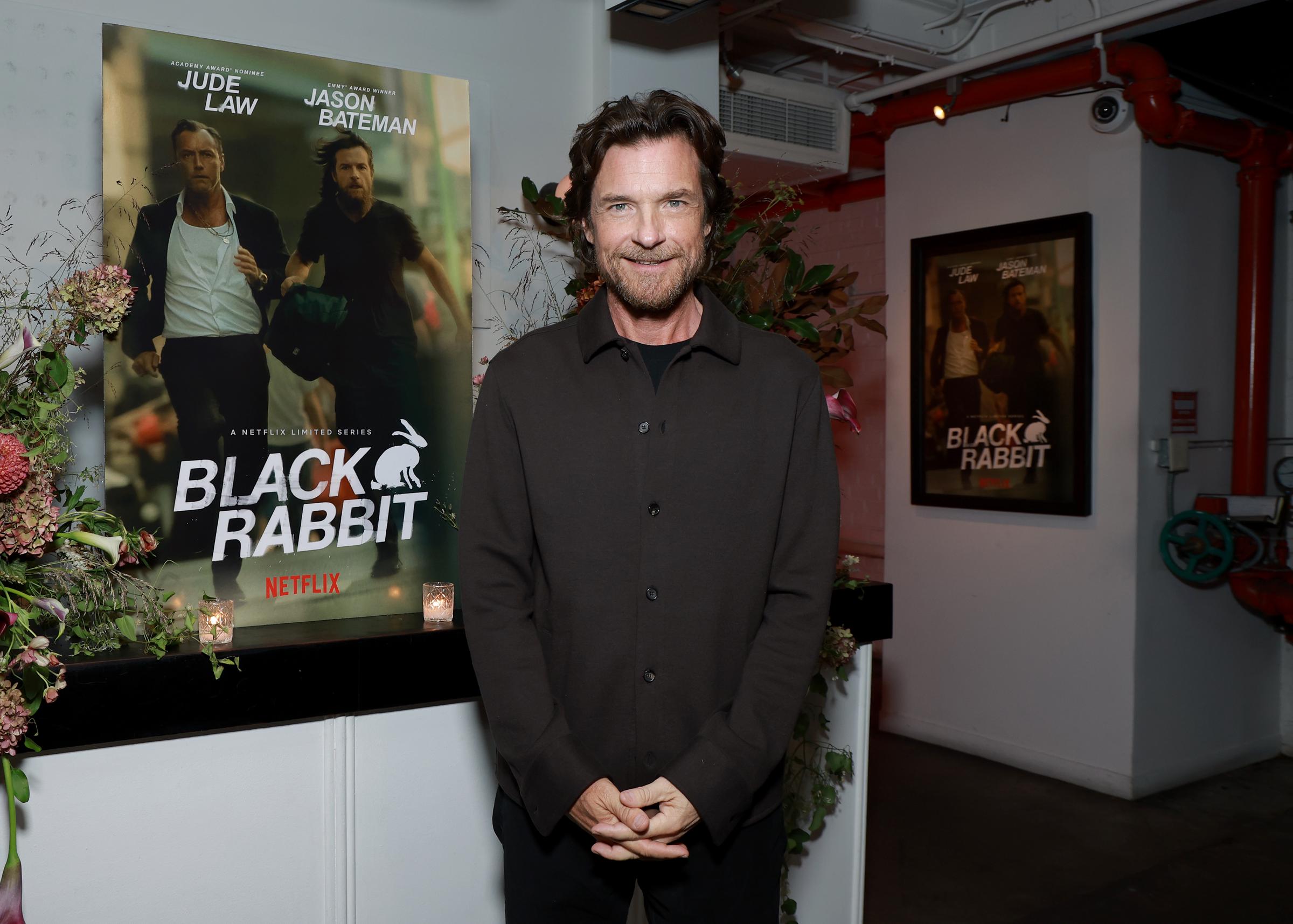 Jason Bateman assiste à l'événement Netflix Black Rabbit SAG au Metrograph le 17 septembre 2025 | Source : Getty Images