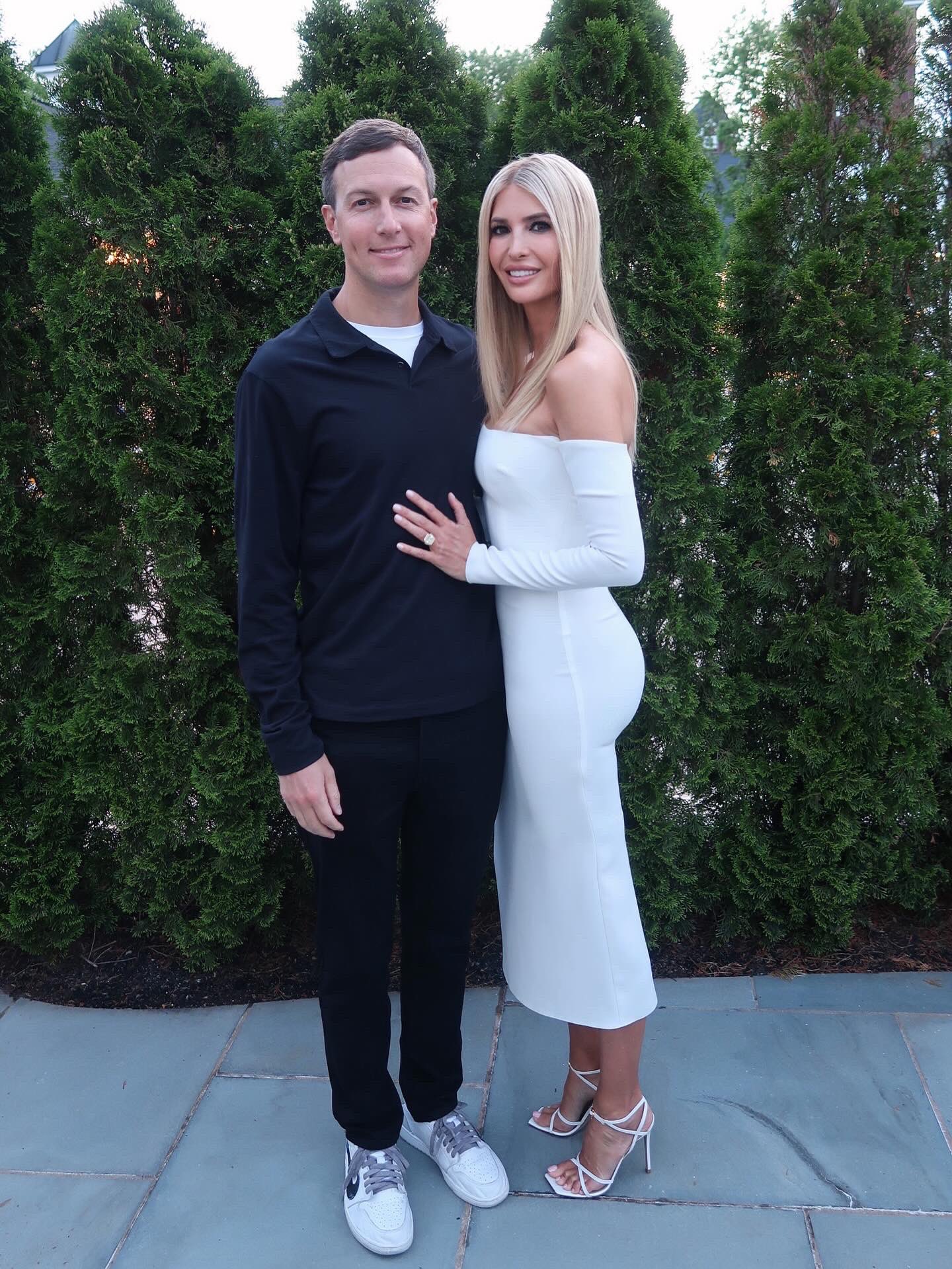 Jared Kushner et Ivanka Trump, extrait d'un post daté du 9 juin 2025 | Source : X/IvankaTrump
