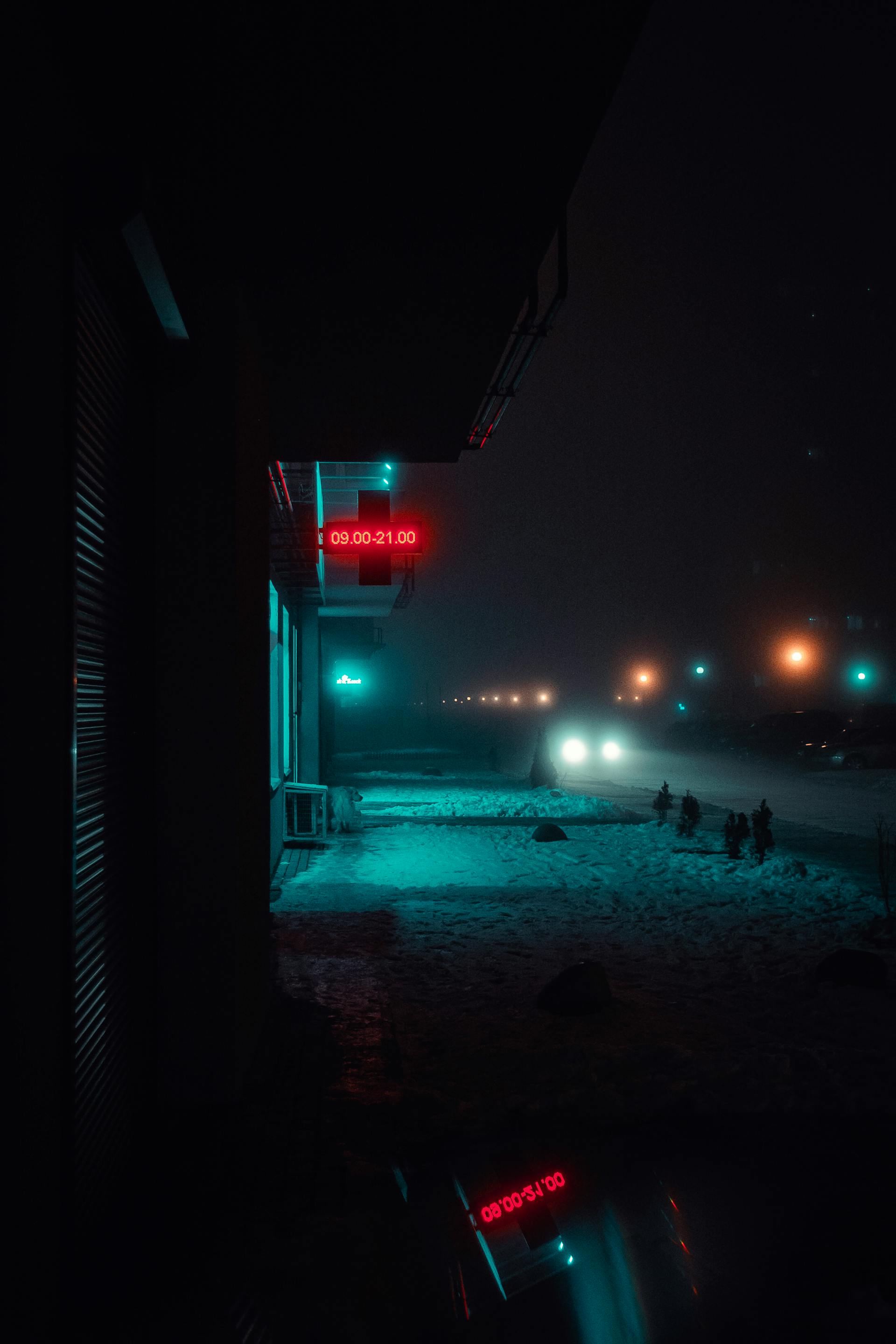Une rue la nuit | Source : Pexels