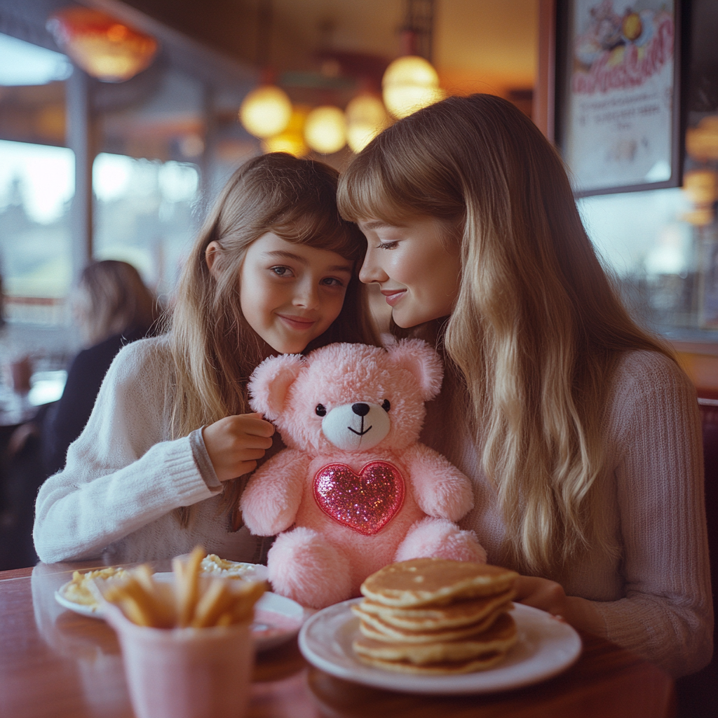 Une mère et sa fille sorties pour un brunch | Source : Midjourney