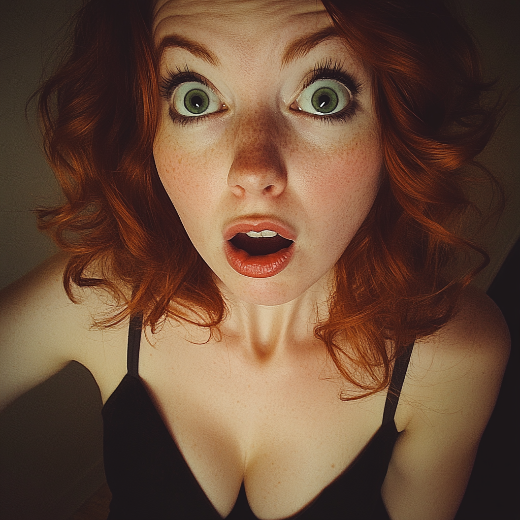 Une femme choquée | Source : Midjourney