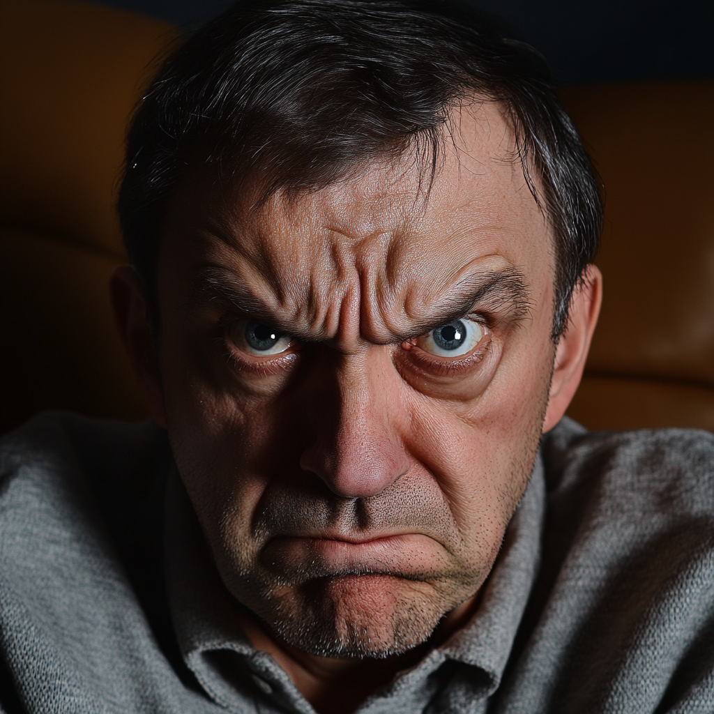 Un homme en colère | Source : Midjourney