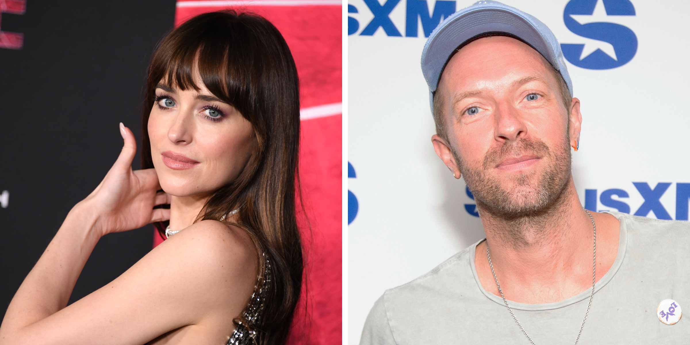 Dakota Johnson | Chris Martin | Source : Getty Images