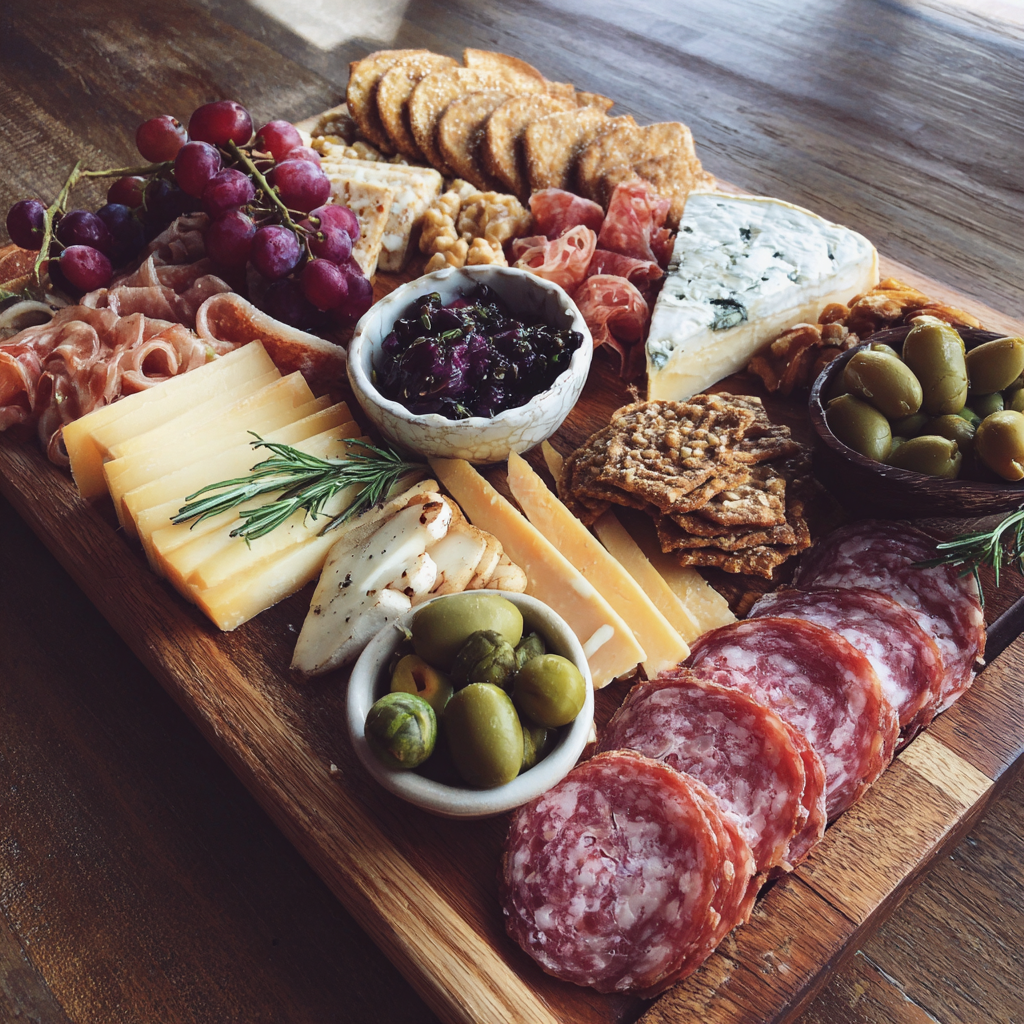 Une planche de charcuterie | Source : Midjourney