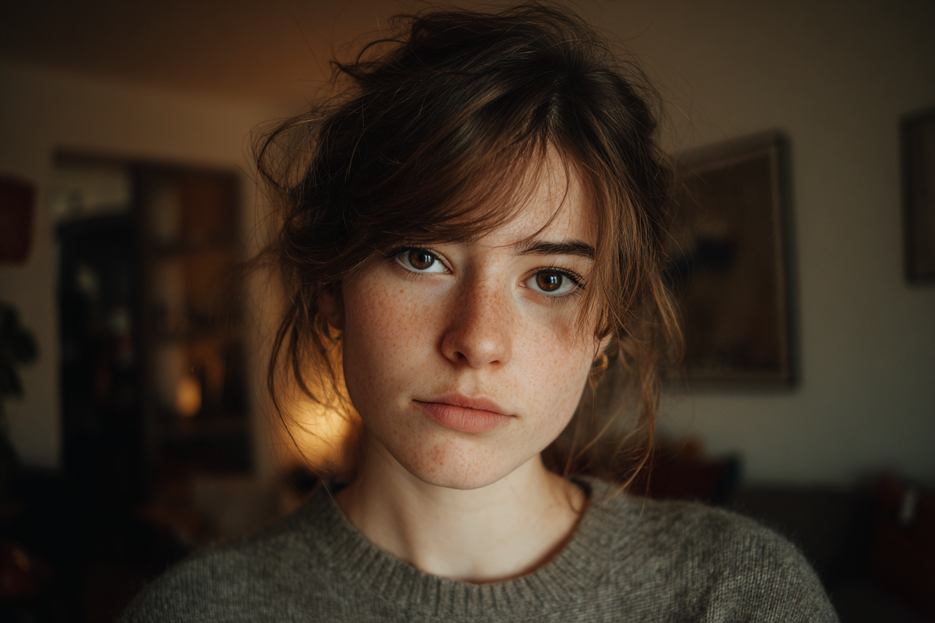 Une jeune femme | Source : Midjourney