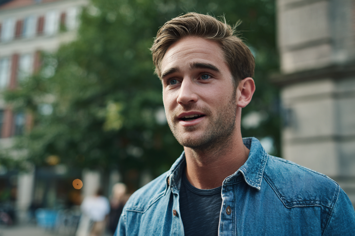 Un jeune homme | Source : Midjourney