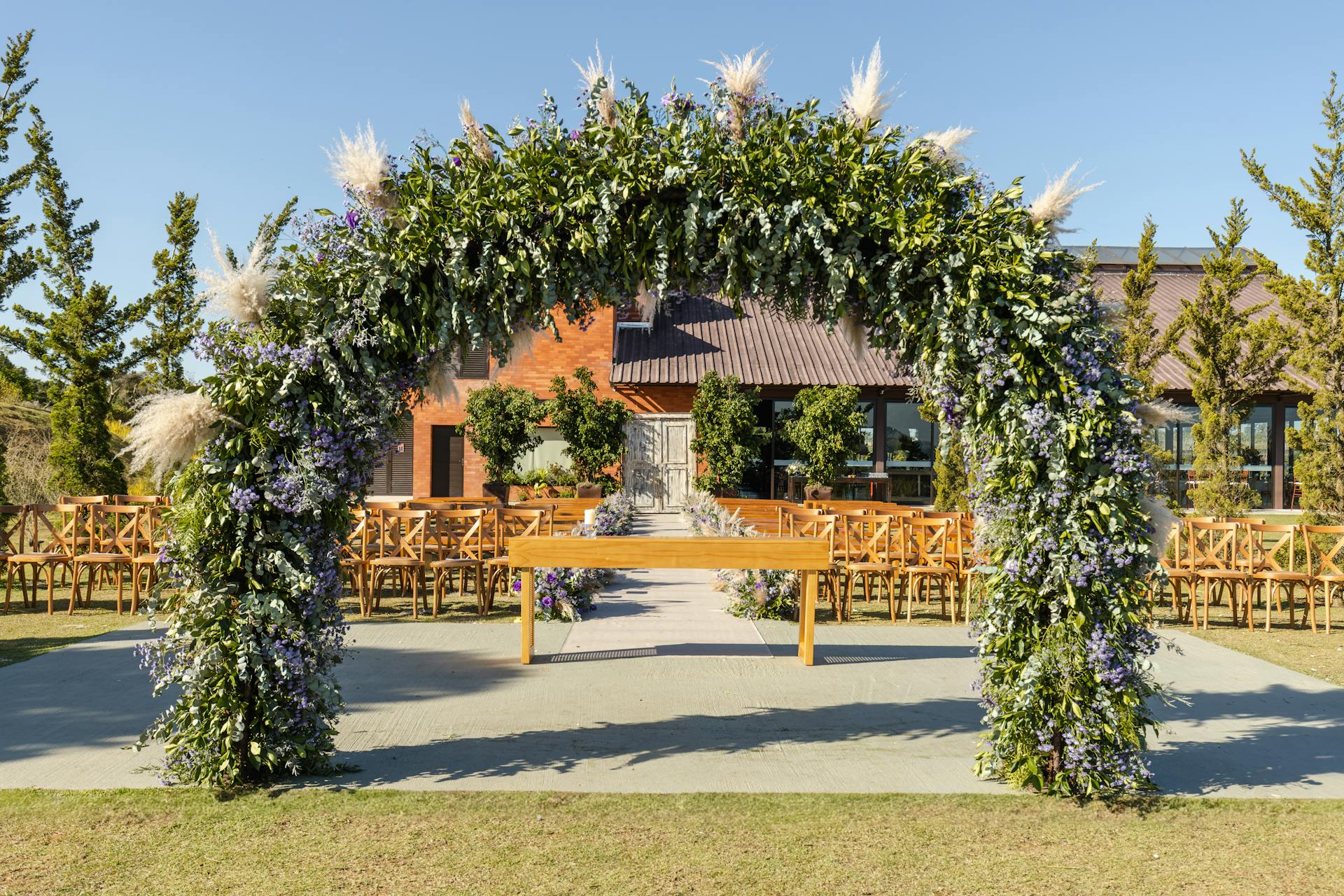 Une arche de mariage | Source : Pexels