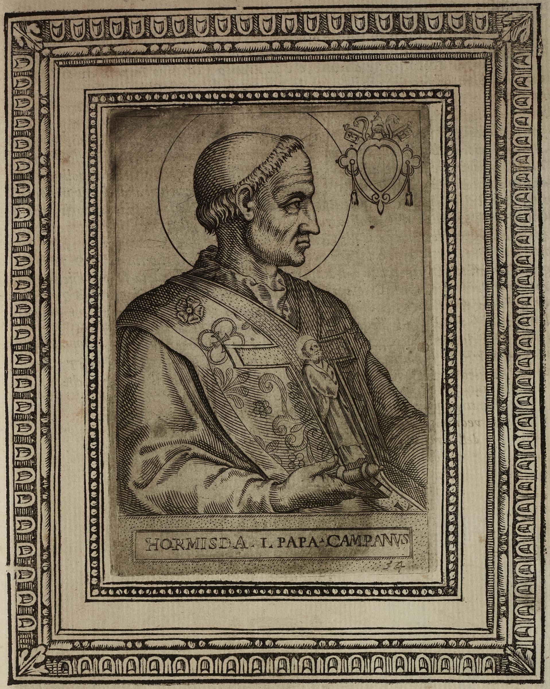 Une illustration du pape Hormisdas vers 520 après J.-C. | Source : Getty Images