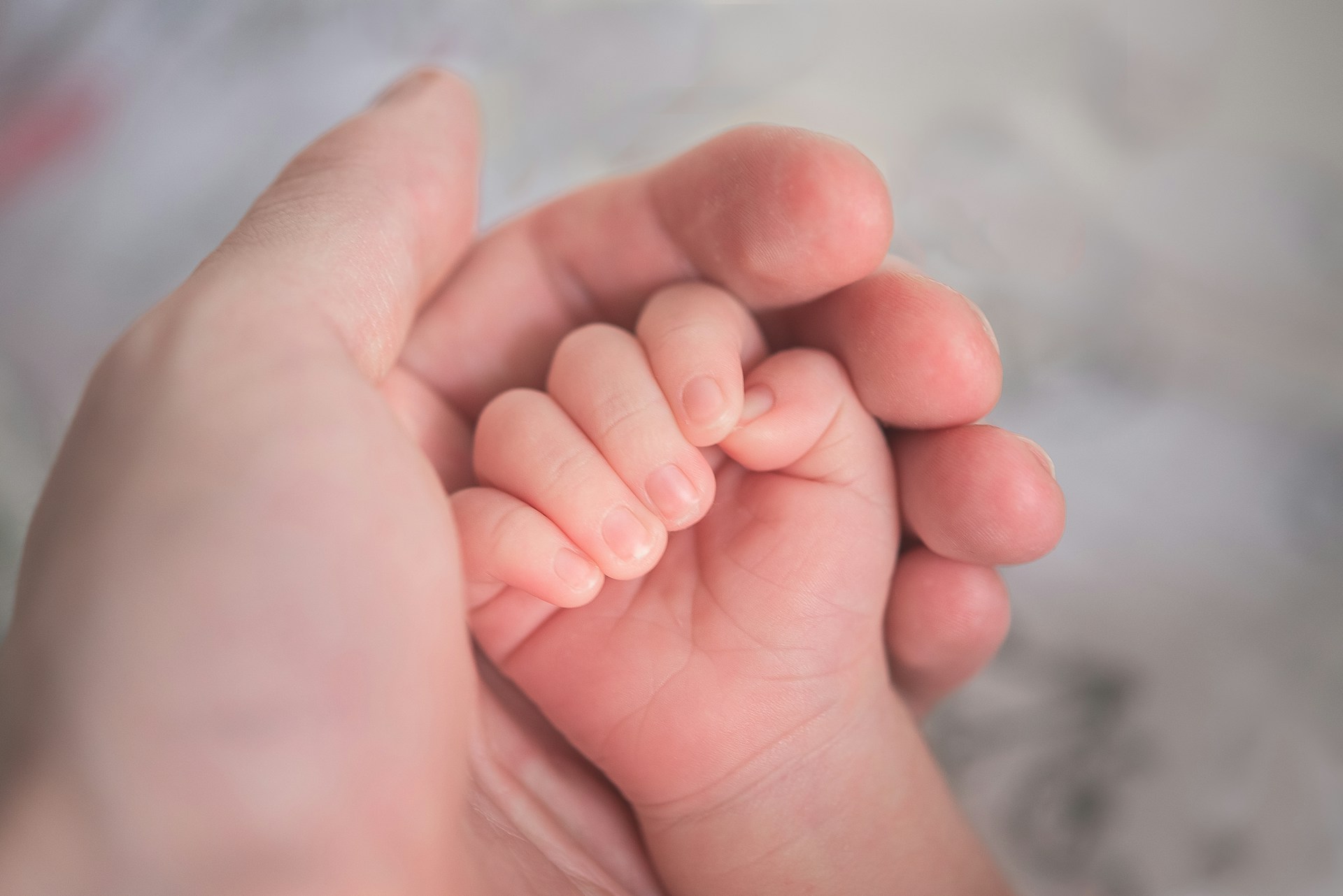 Une personne tenant la main d'un bébé | Source : Unsplash