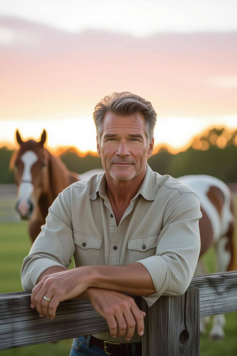 L'IA offre un aperçu d'un Patrick Swayze plus âgé et plus moderne. | Source : Grok