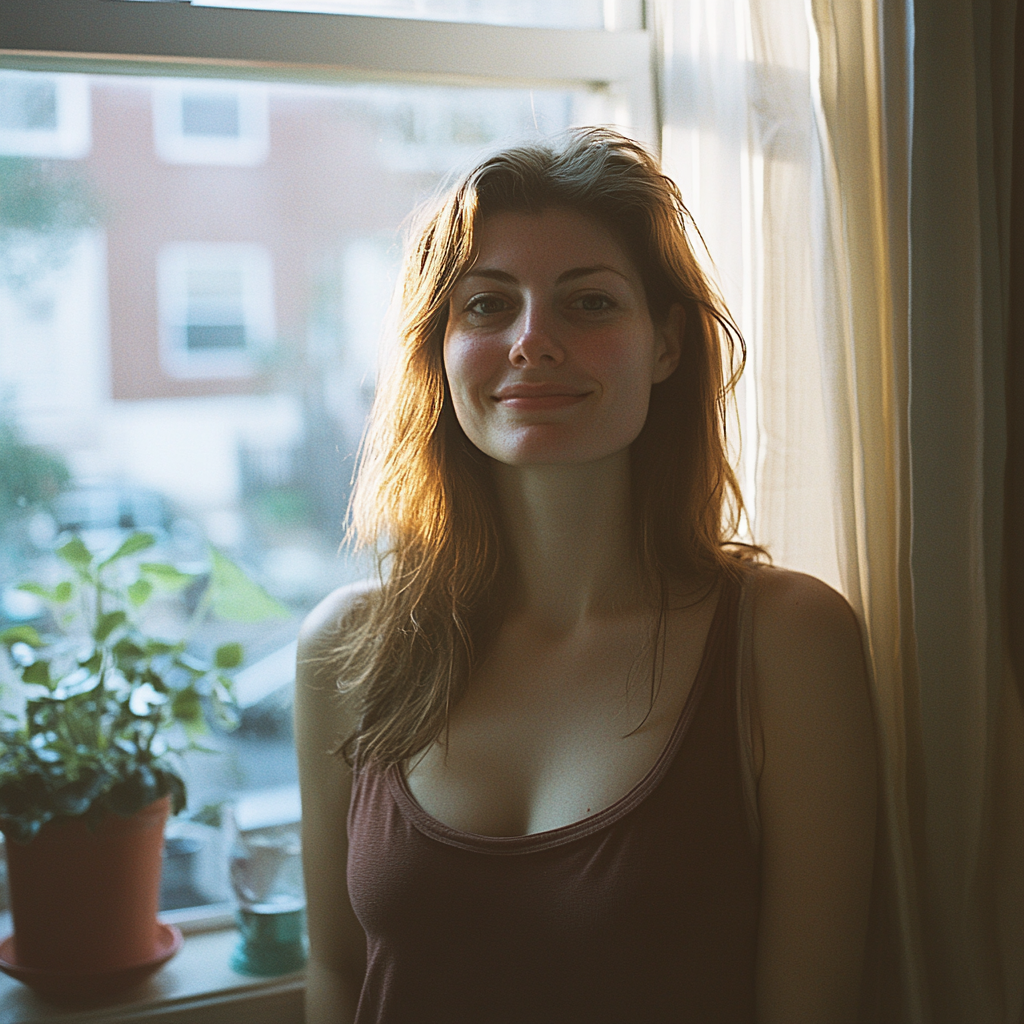 Une femme heureuse | Source : Midjourney