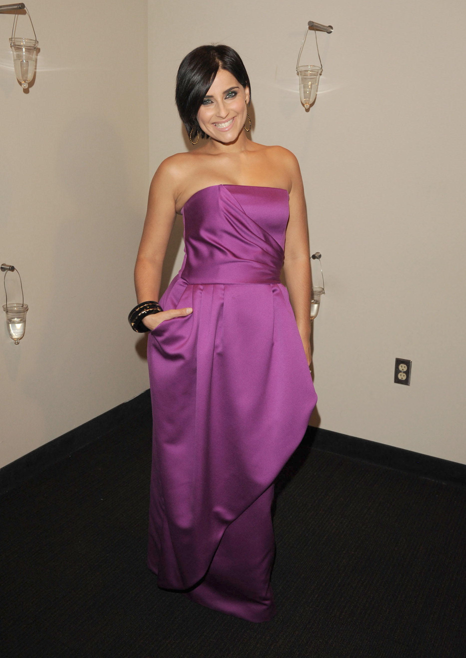 Nelly Furtado lors du gala de charité Dovercourt Boys and Girls, le 16 octobre 2008, à Toronto, au Canada | Source : Getty Images