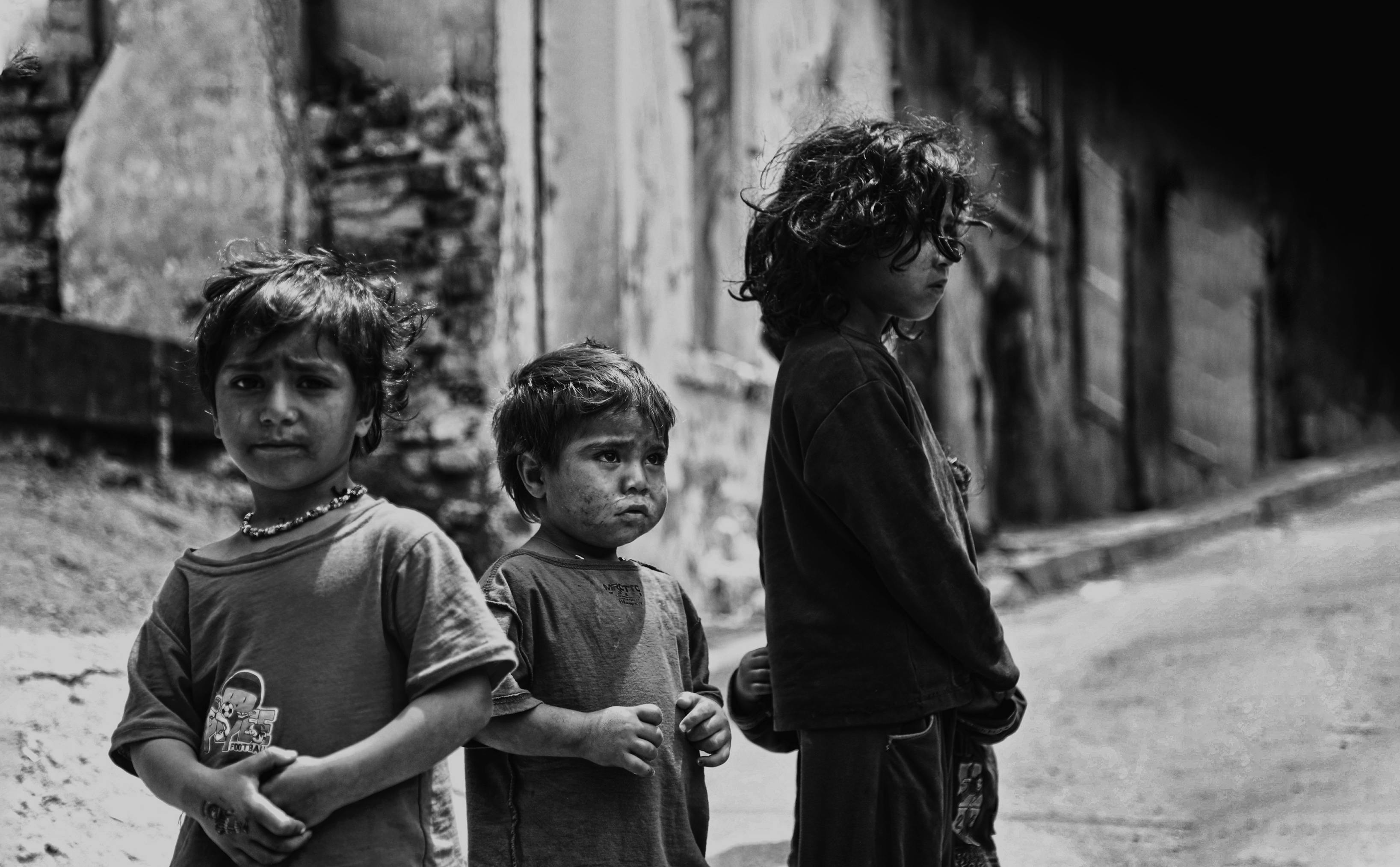 Enfants échevelés | Source : Pexels