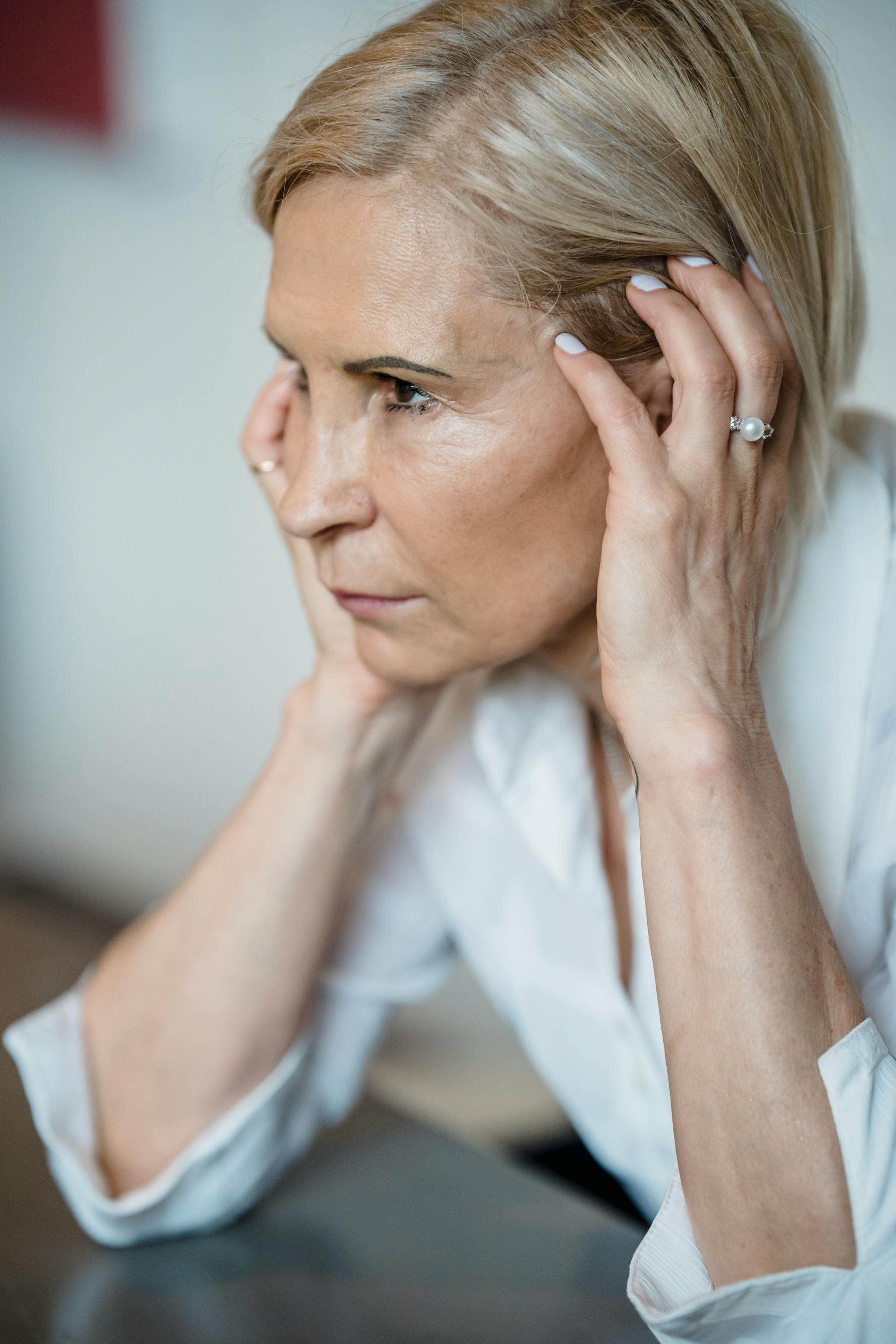 Gros plan sur une femme âgée | Source : Pexels