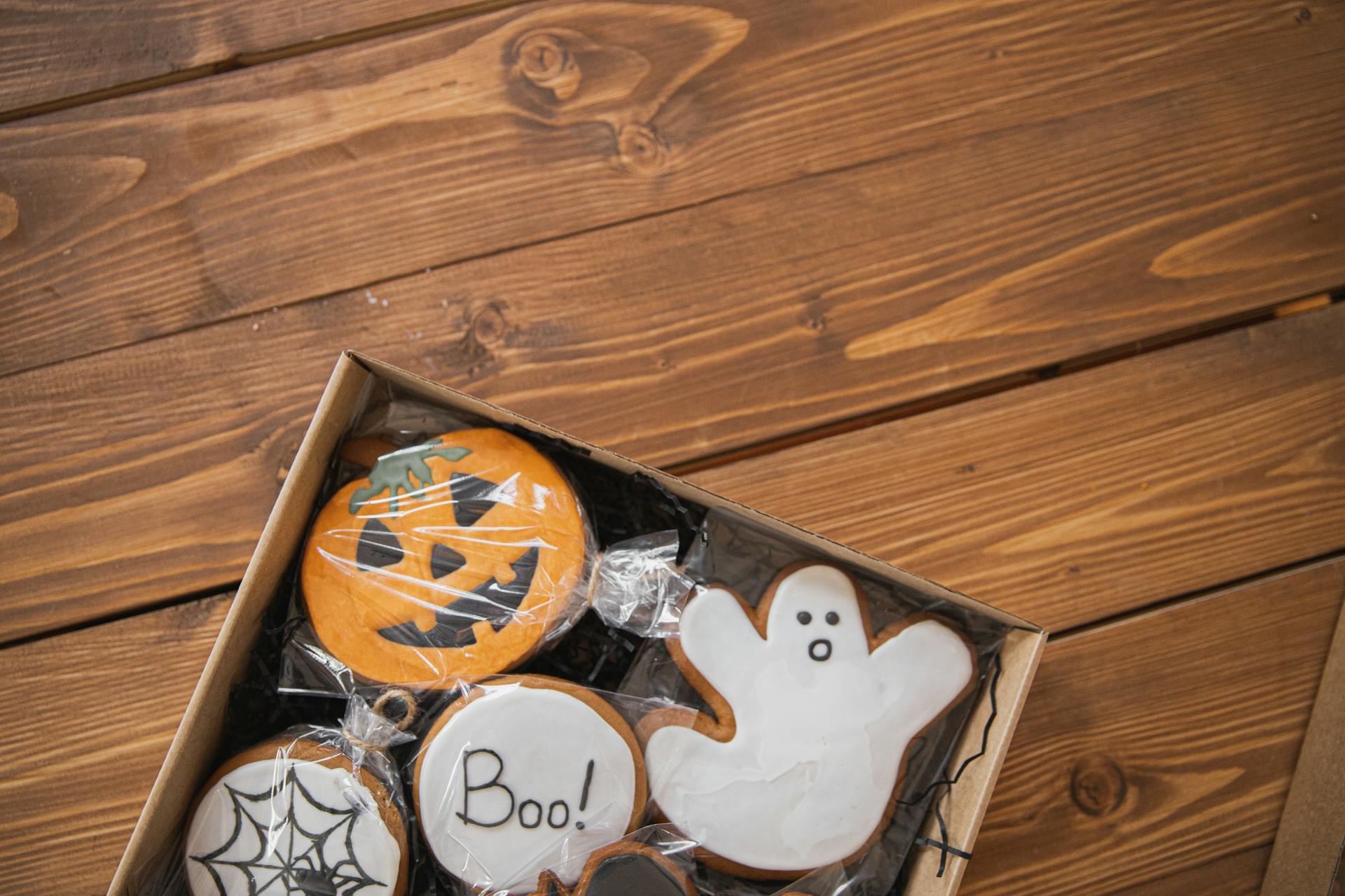Une boîte de biscuits d'Halloween | Source : Pexels