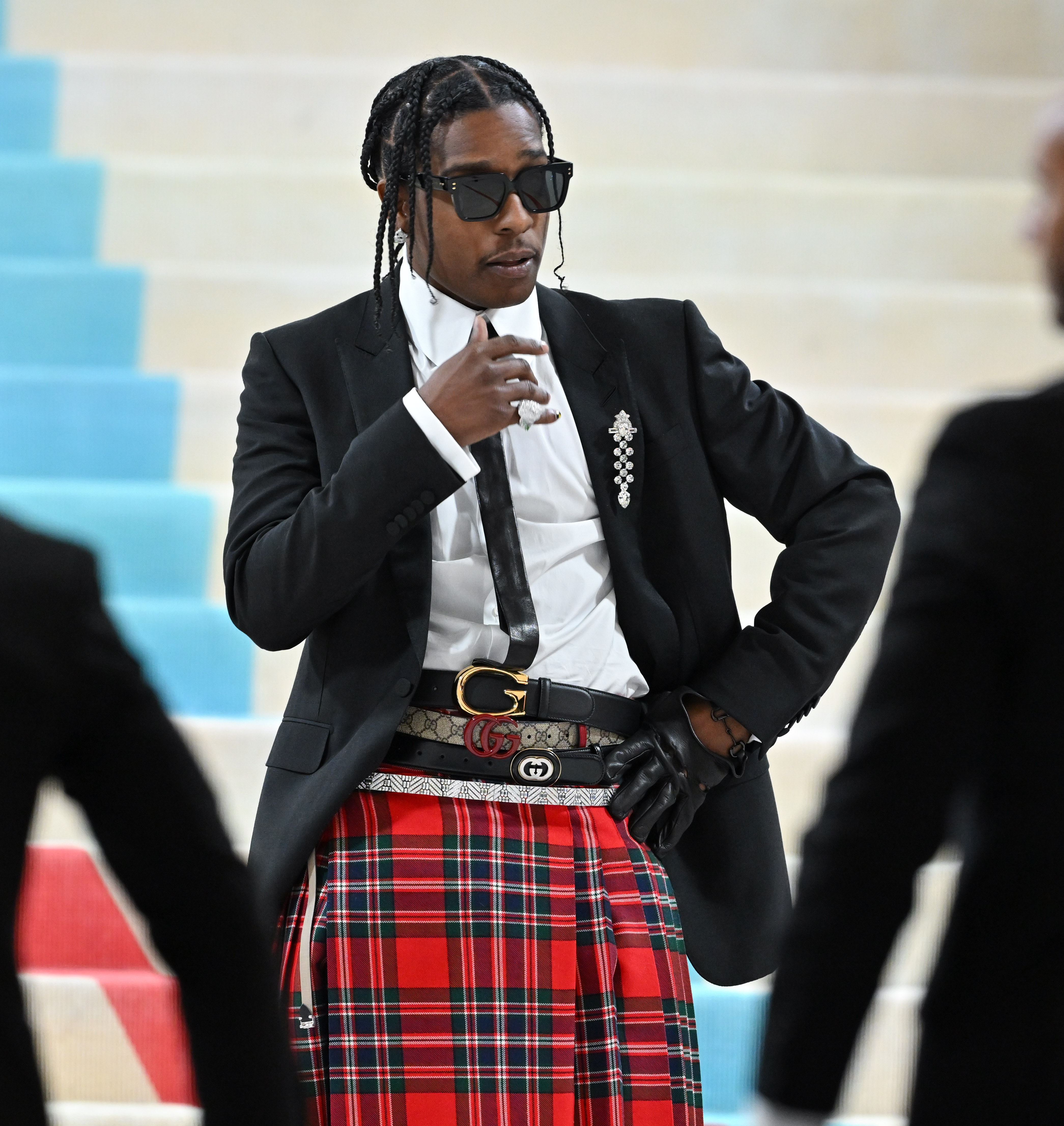 A$AP Rocky assiste au gala du Met célébrant "Karl Lagerfeld : A Line Of Beauty" au Metropolitan Museum of Art le 1er mai 2023 à New York : Getty Images