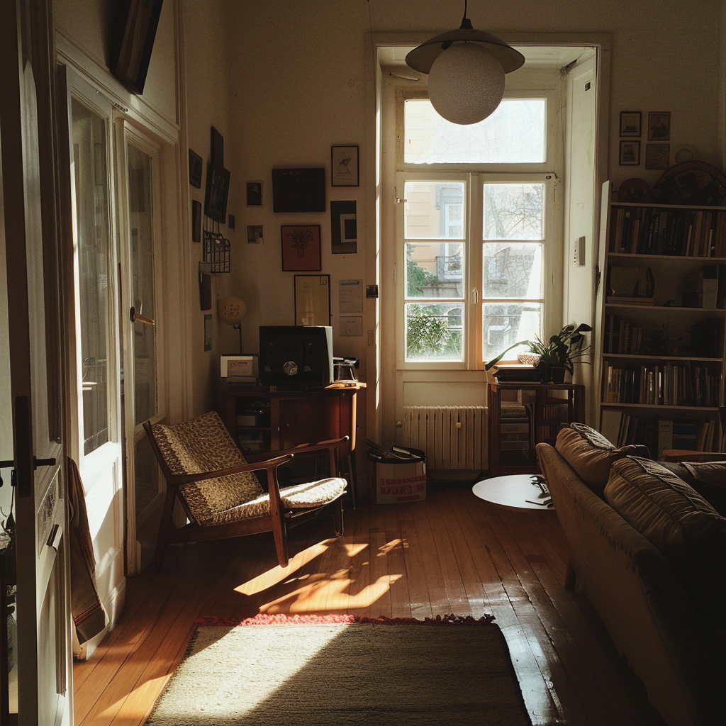 Un petit appartement douillet | Source : Midjourney