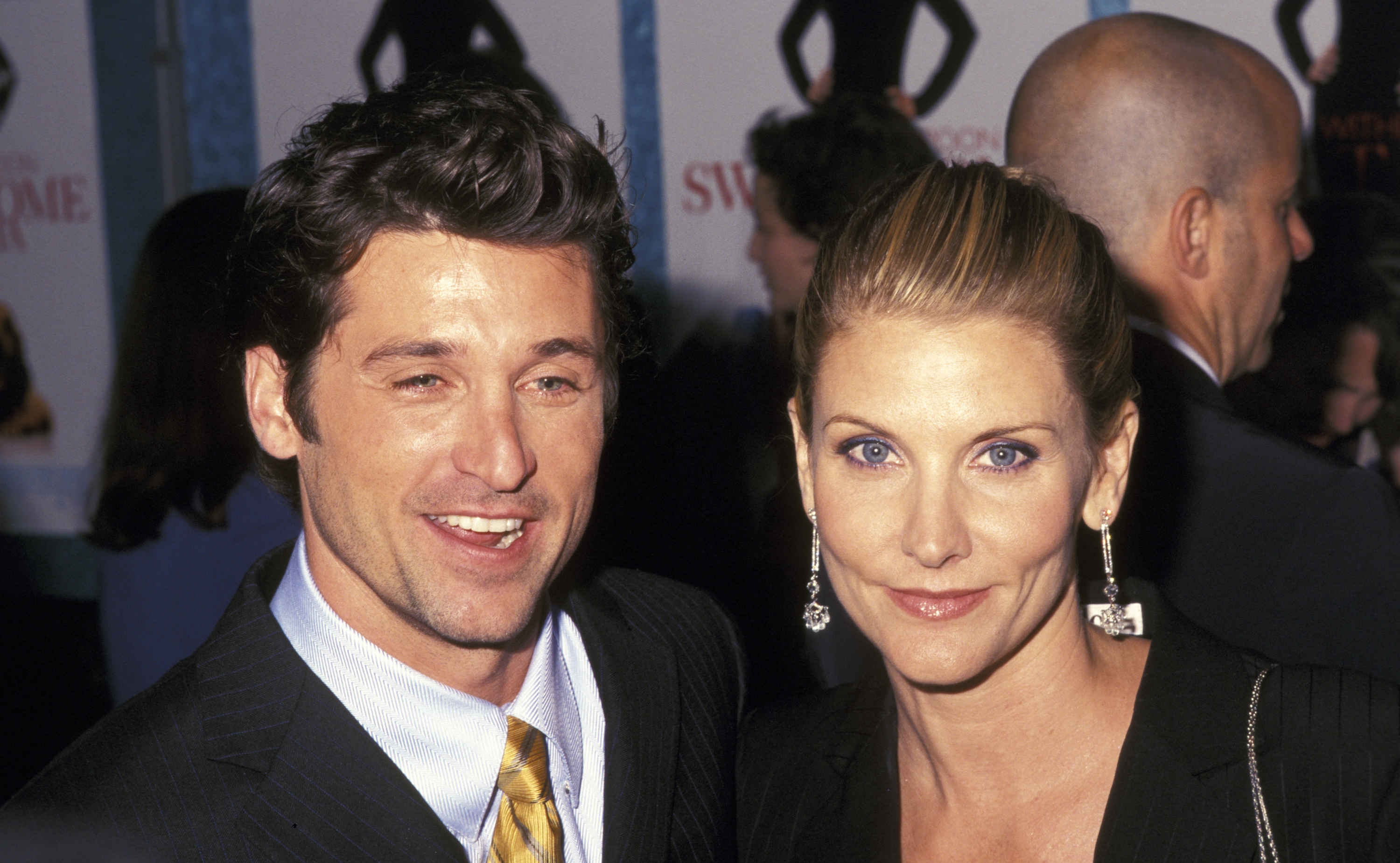 Patrick et Jillian Dempsey lors de la première de « Sweet Home Alabama » à New York en 2002. | Source : Getty Images