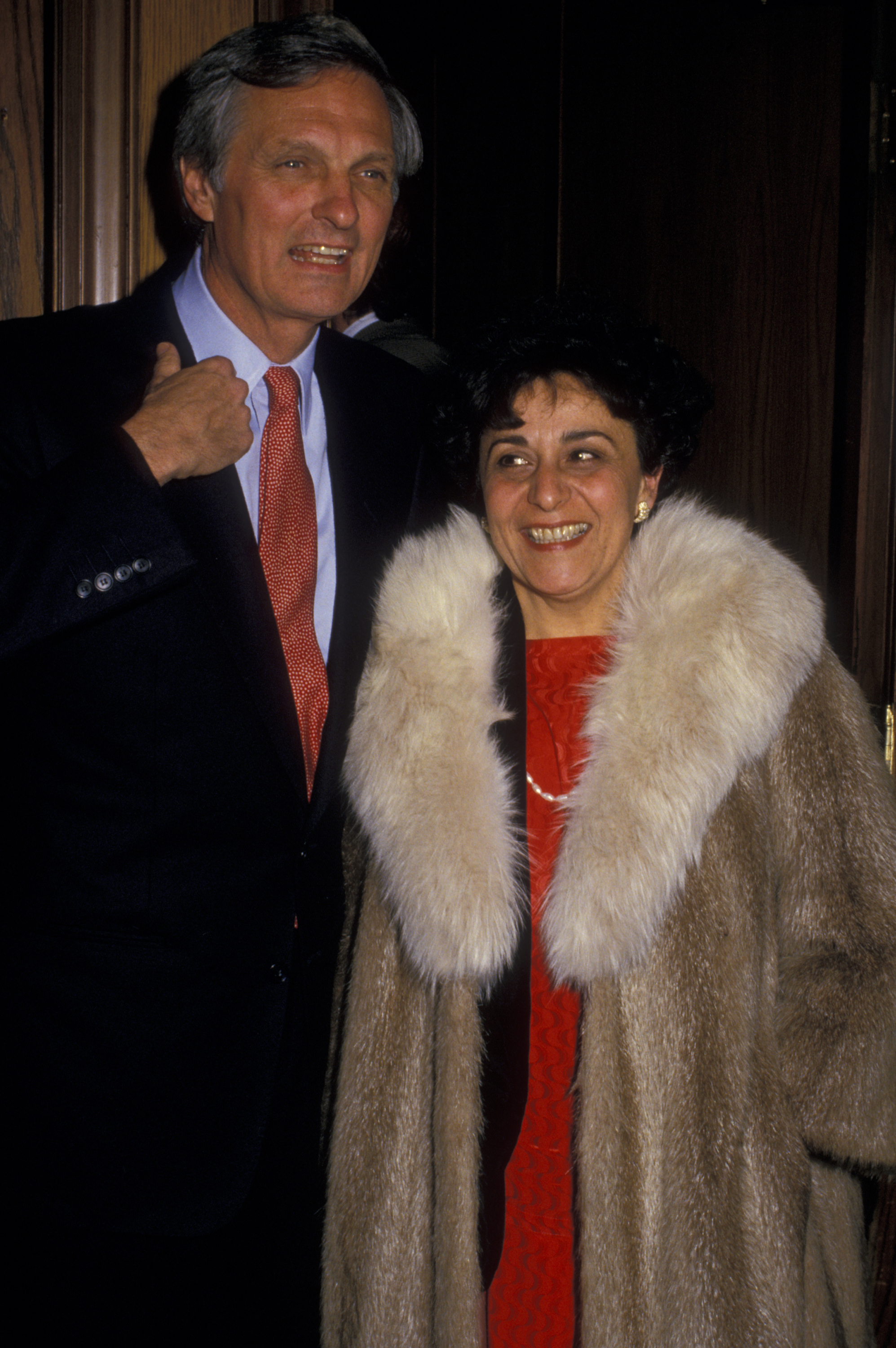Alan et Arlene Alda assistent à la première du film A New Life le 21 mars 1988 | Source : Getty Images