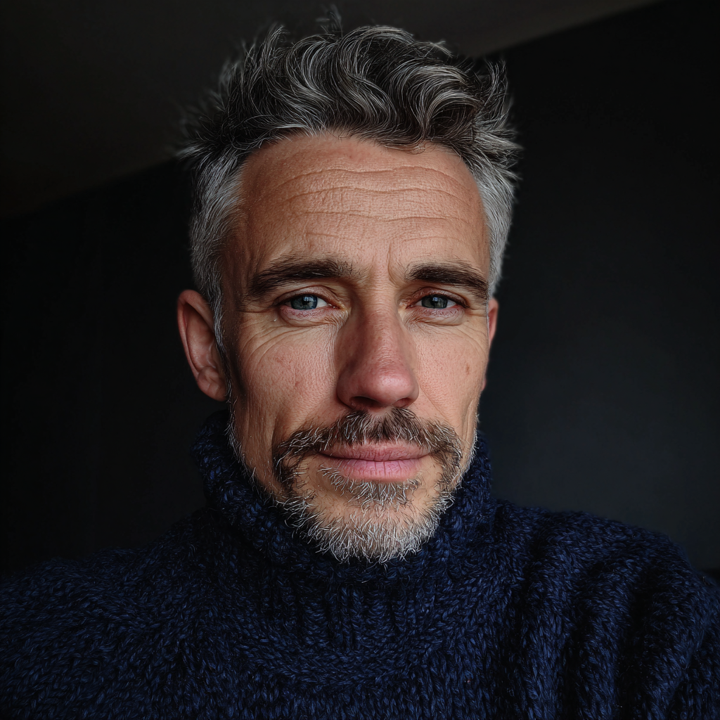 Gros plan sur un homme âgé | Source : Midjourney