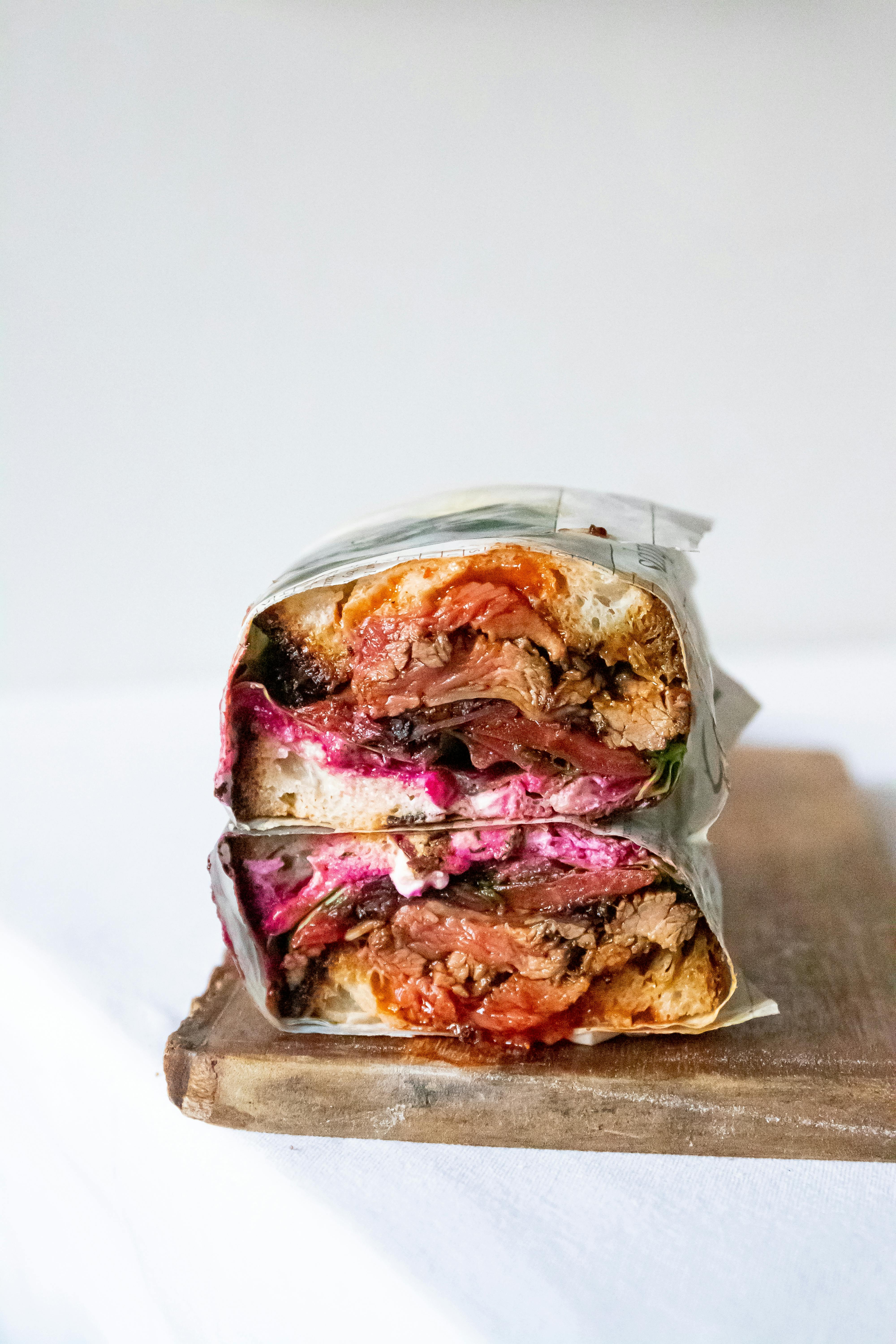 Un sandwich emballé | Source : Pexels
