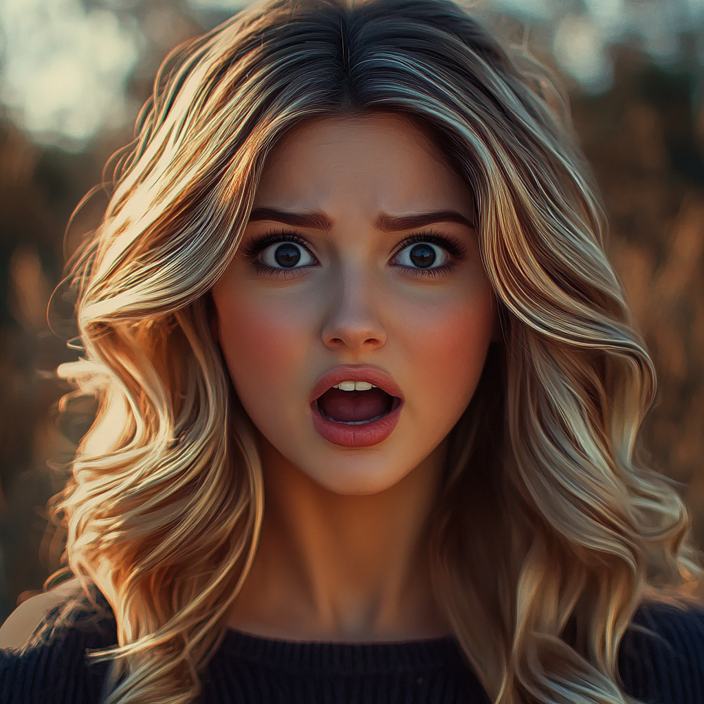 Une jeune femme furieuse | Source : Midjourney