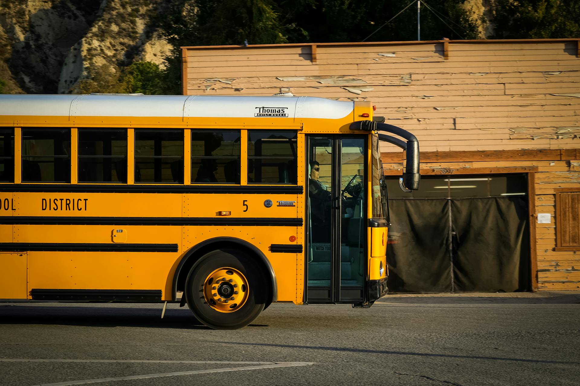 Un bus scolaire | Source : Pexels