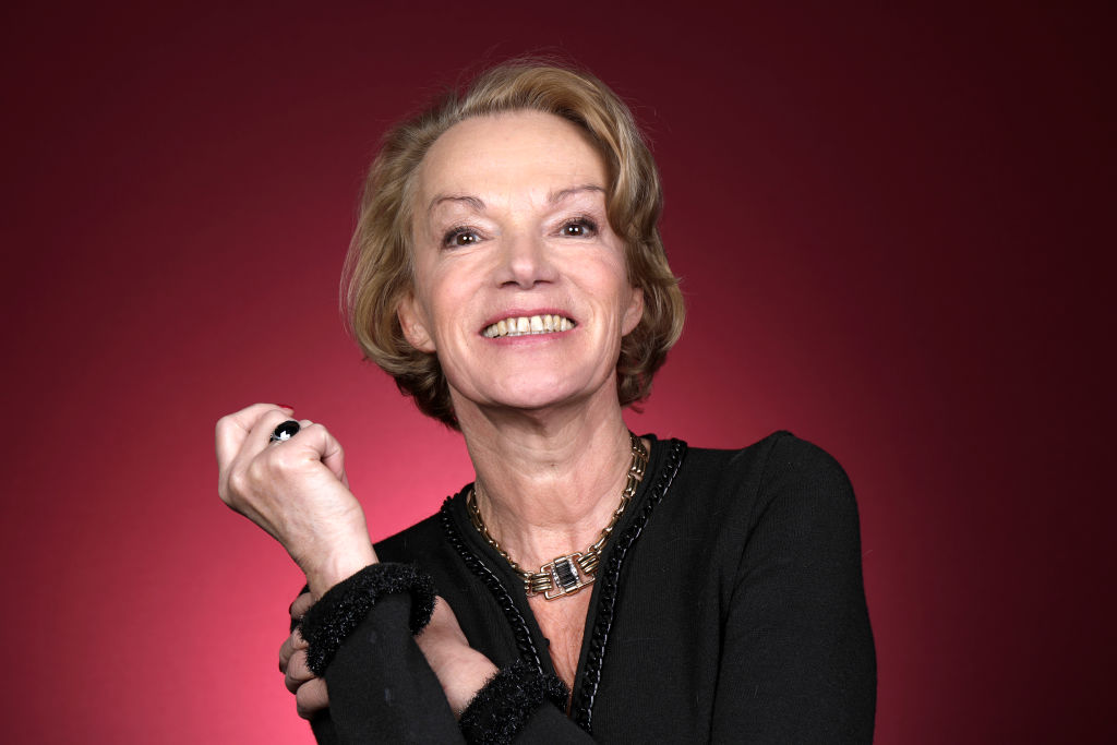 Brigitte Lahaie pose lors d'une séance de portrait à Paris, France, le 27/02/2023 I Source : Getty Images