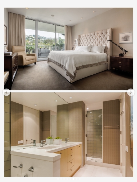 À l'intérieur de l'appartement de Sharon et Ozzy Osbourne à Sierra Towers, tiré d'une publication datée du 10 novembre 2025. | Source : Instagram/carolwoodrealestate