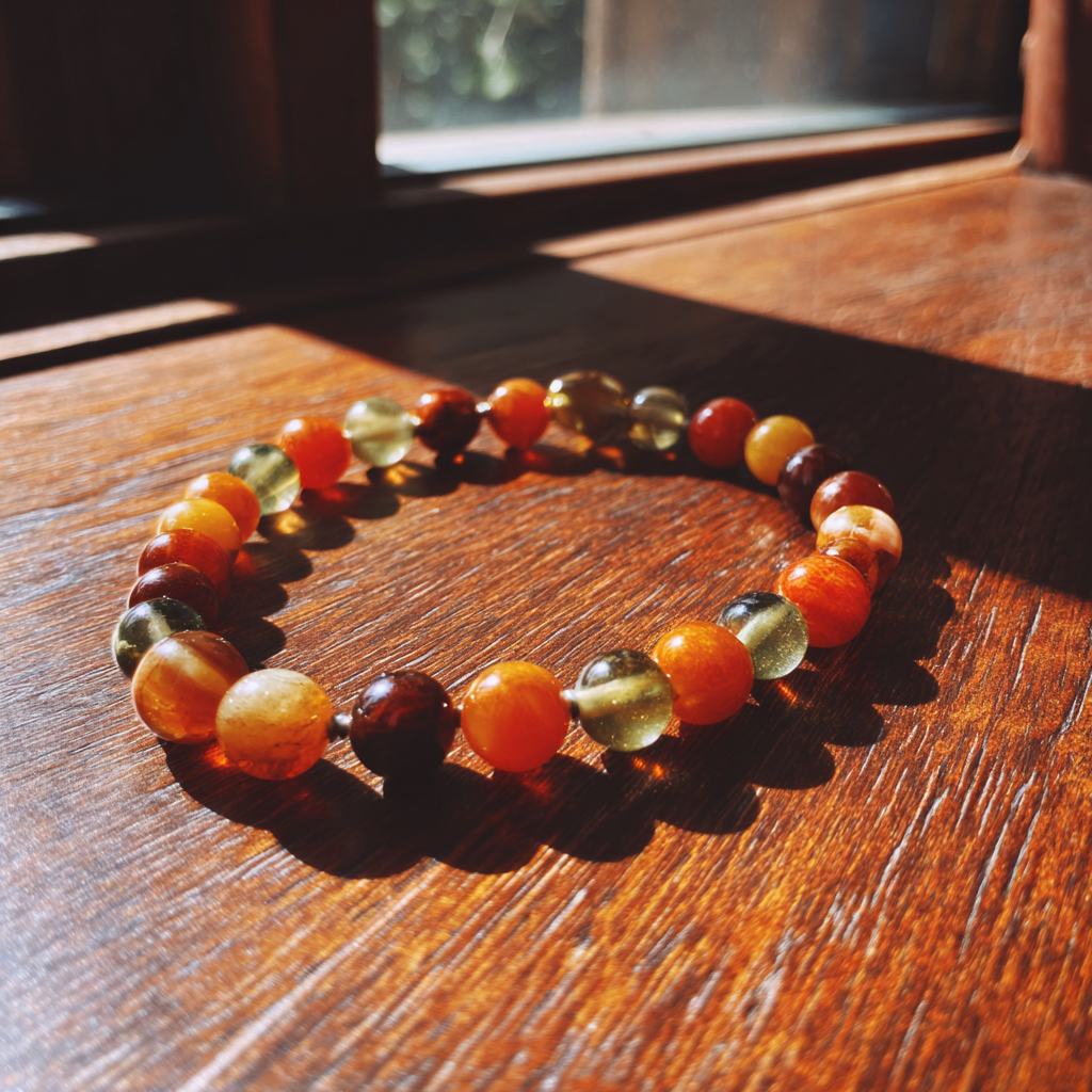 Un bracelet fait maison | Source : Midjourney