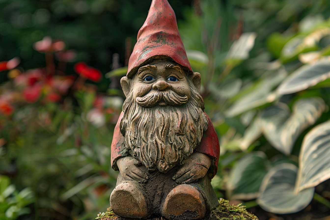 Un vieux nain de jardin | Source : Midjourney