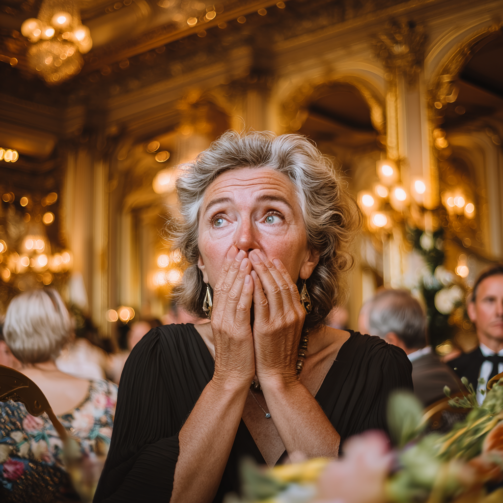 Une femme embarrassée | Source : Midjourney
