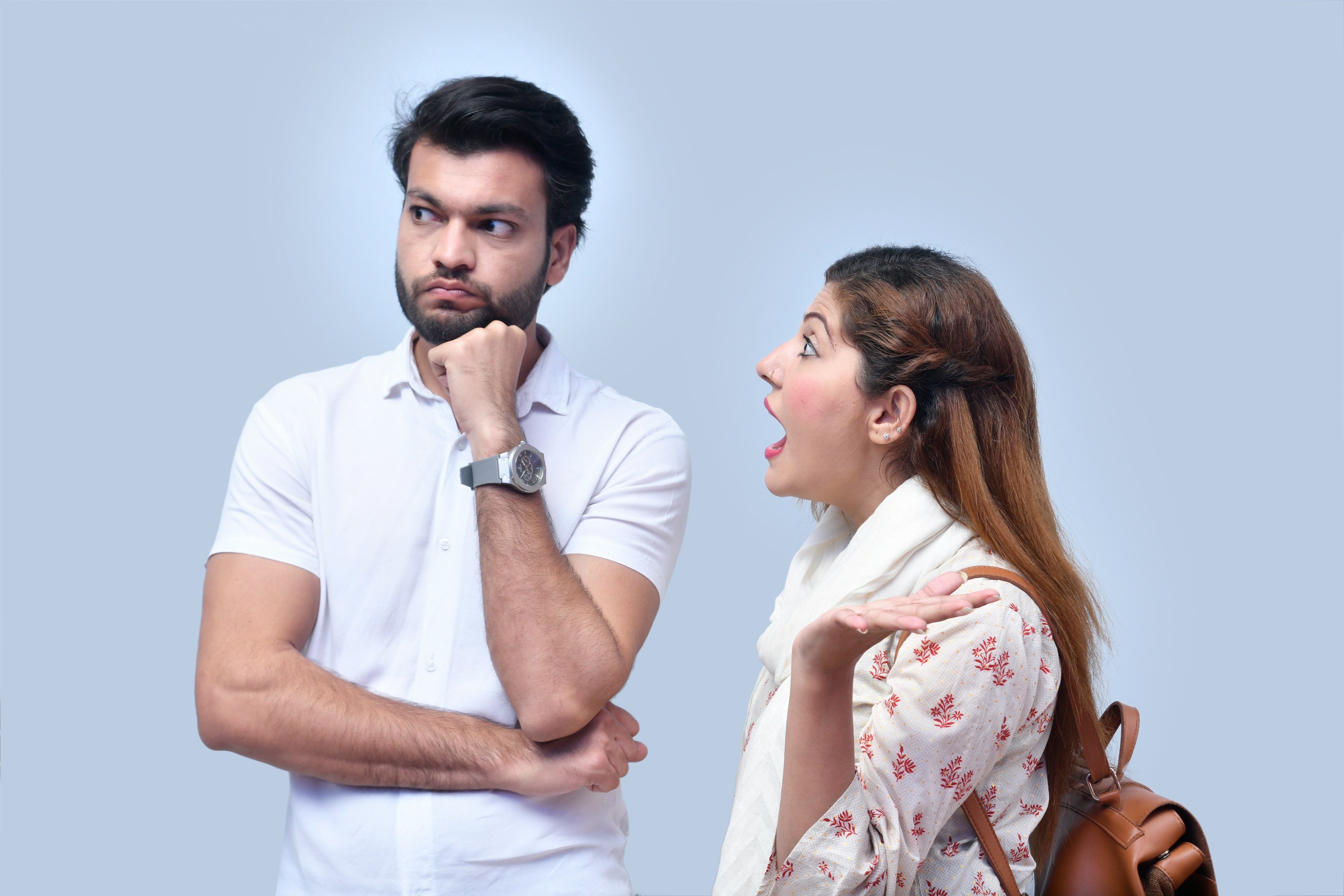 Une femme se disputant avec un homme | Source : Unsplash