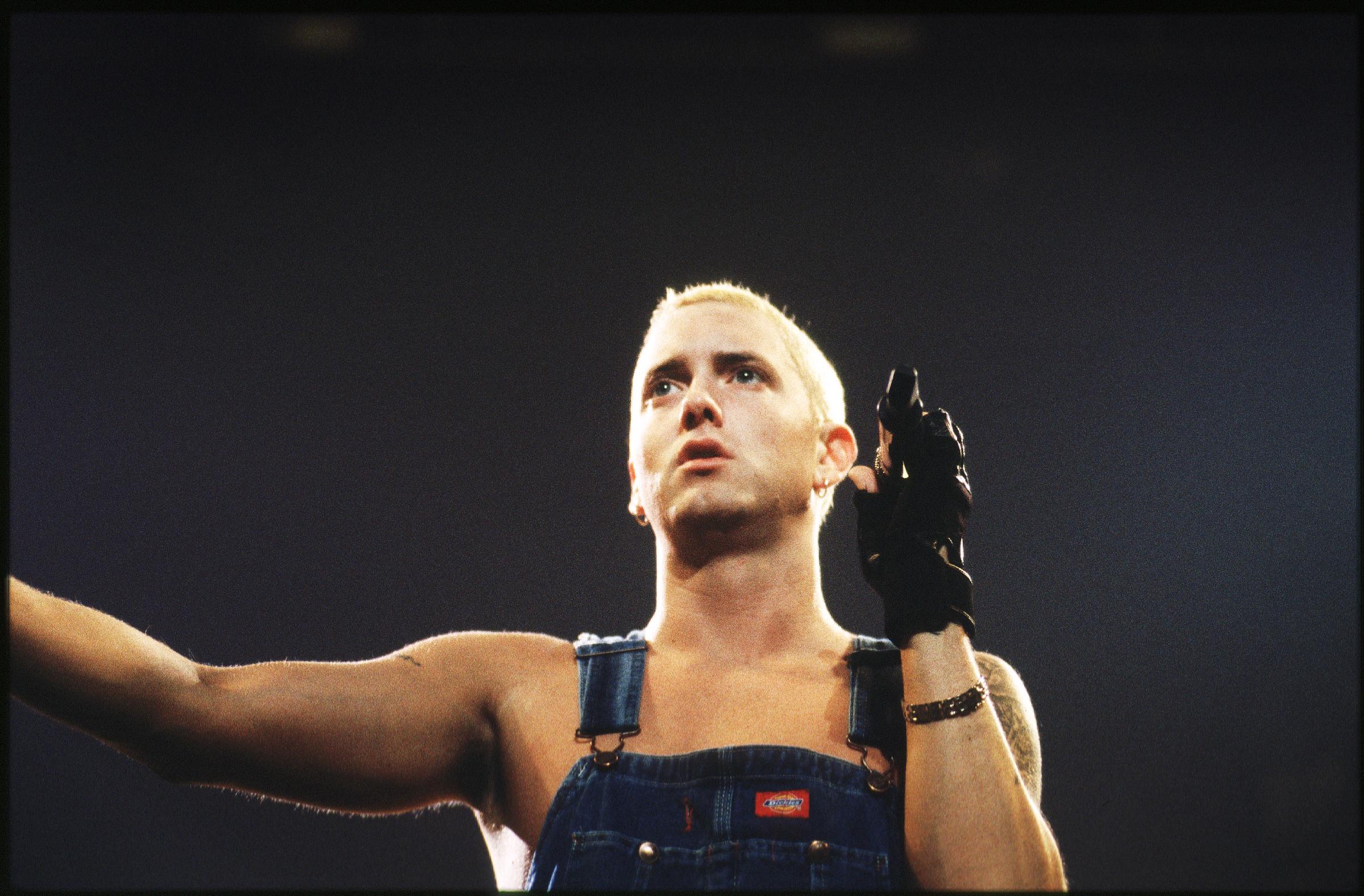 Eminem se produit le 2 mai 2001 | Source : Getty Images