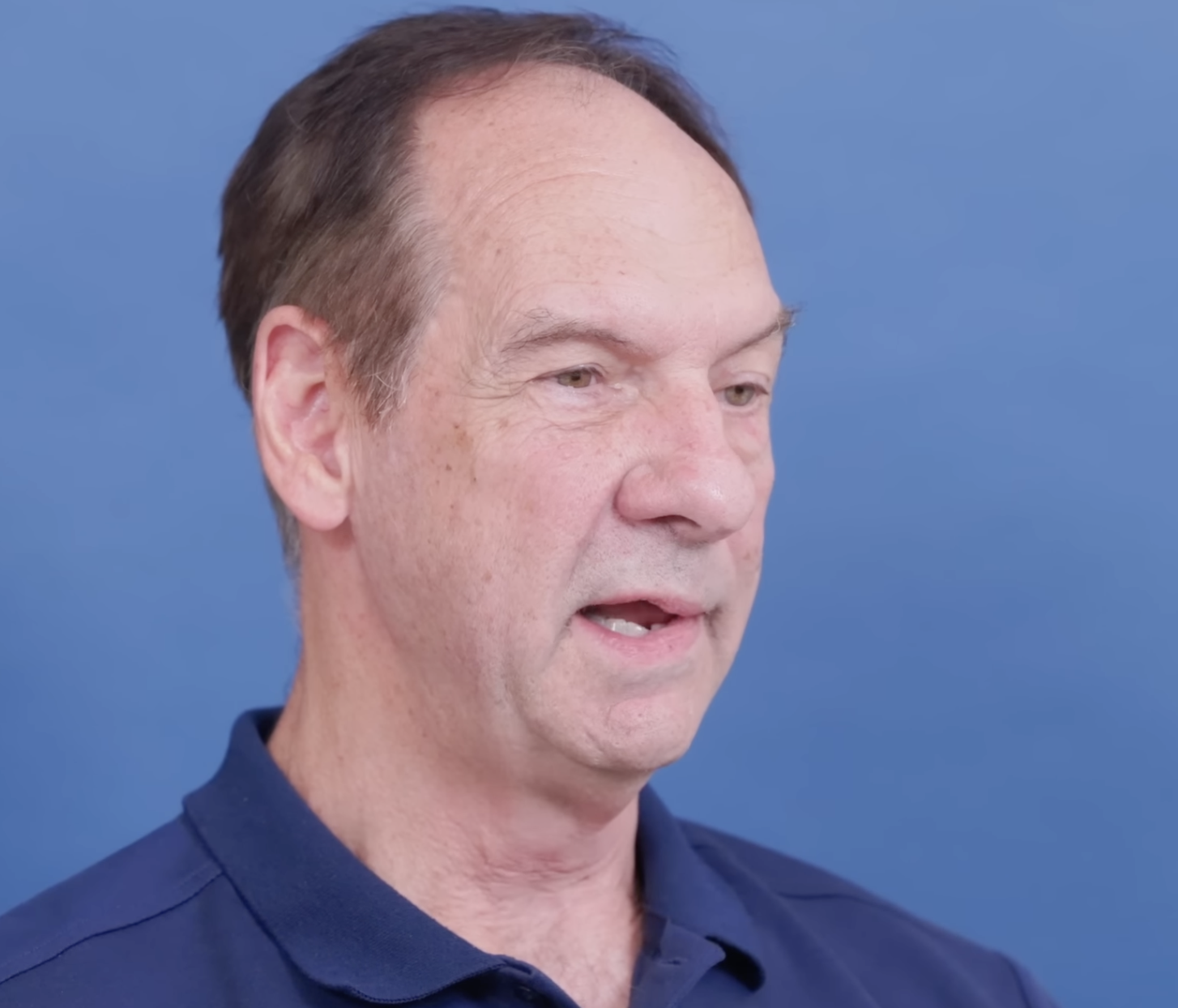 Barry Wolf avant l'opération en 2025 | Source : YouTube/@Dr.Truesdale