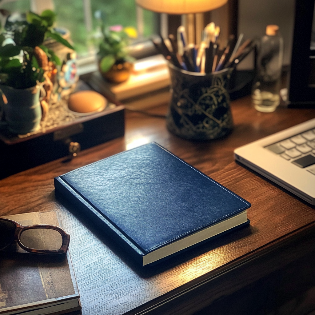 Un journal sur une table | Source : Midjourney
