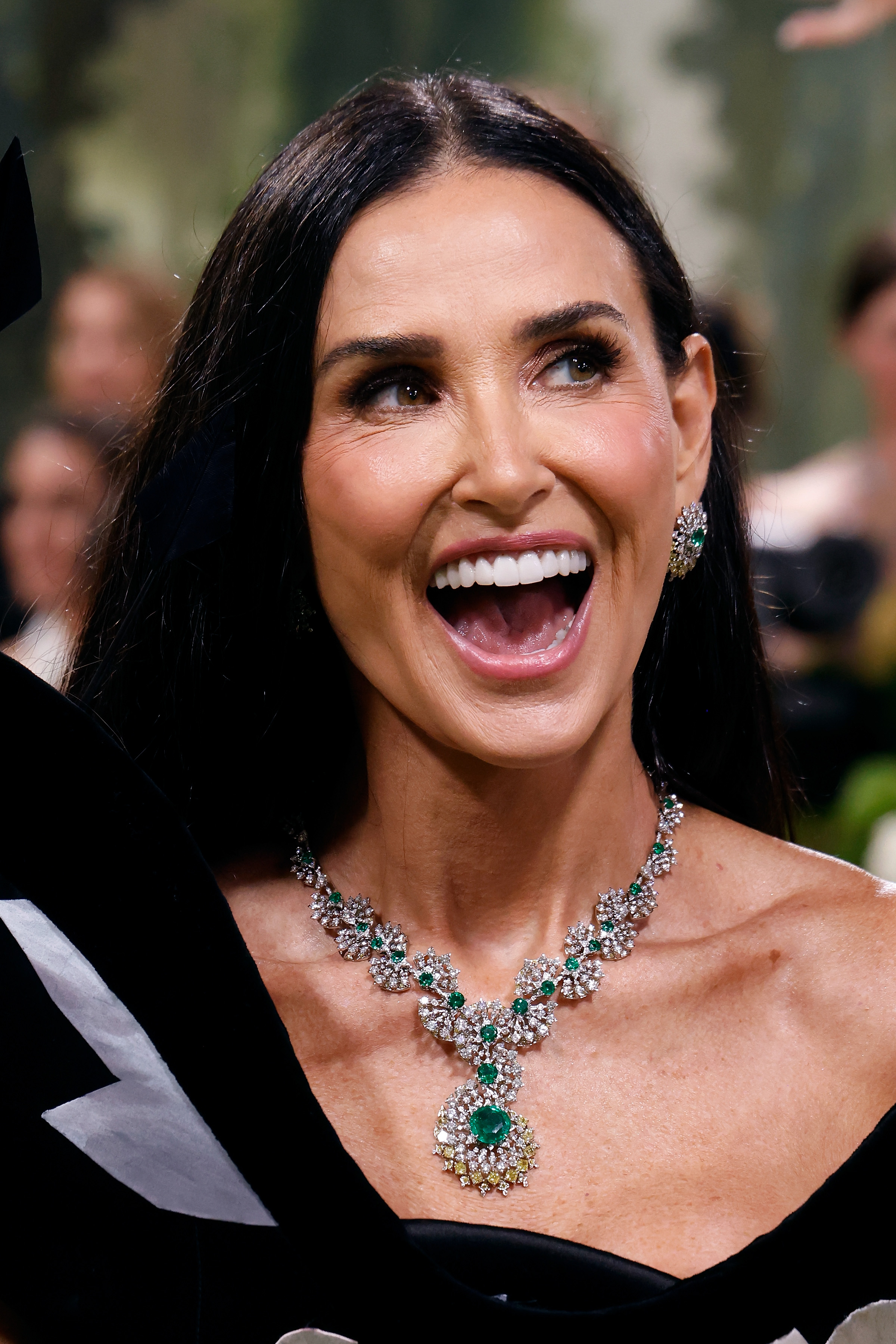 Demi Moore assiste à la soirée de bienfaisance du Costume Institute pour "Sleeping Beauties : Reawakening Fashion" au Metropolitan Museum of Art le 6 mai 2024 à New York : Getty Images