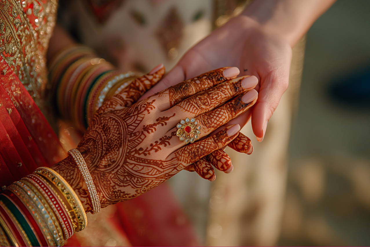 Une femme prenant la main d'une autre femme dans la sienne | Source : Midjourney