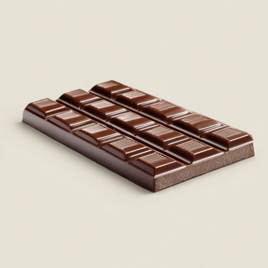 Une barre de chocolat | Source : Midjourney