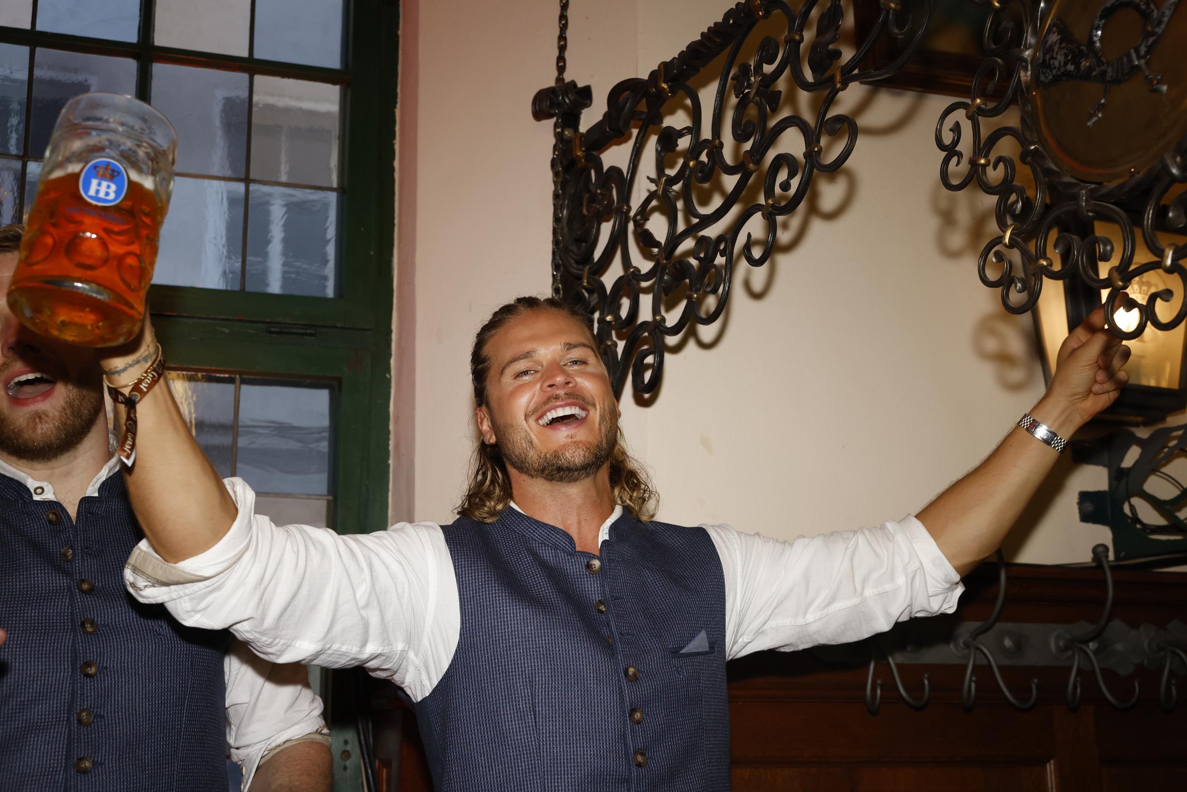 Rurik Gislason pendant le « Heidifest By Heidi Klum » à la Hofbräuhaus Munich le 18 septembre 2025 à Munich, Allemagne | Source : Getty Images