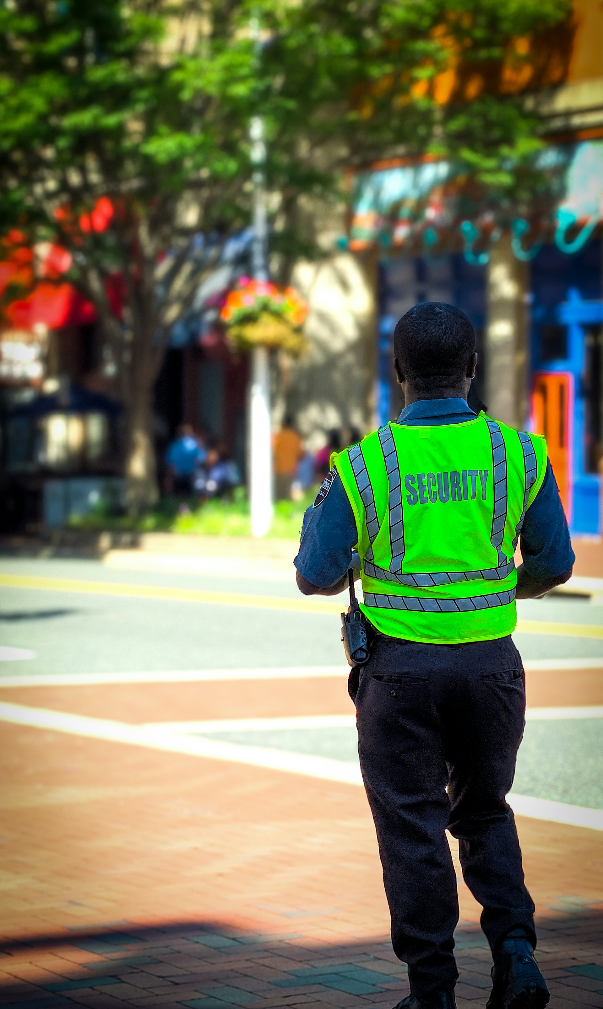 Un agent de sécurité | Source : Unsplash