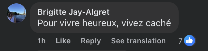 Commentaire d'internaute sur Mathieu | Source : capture facebook.com/gala.fr
