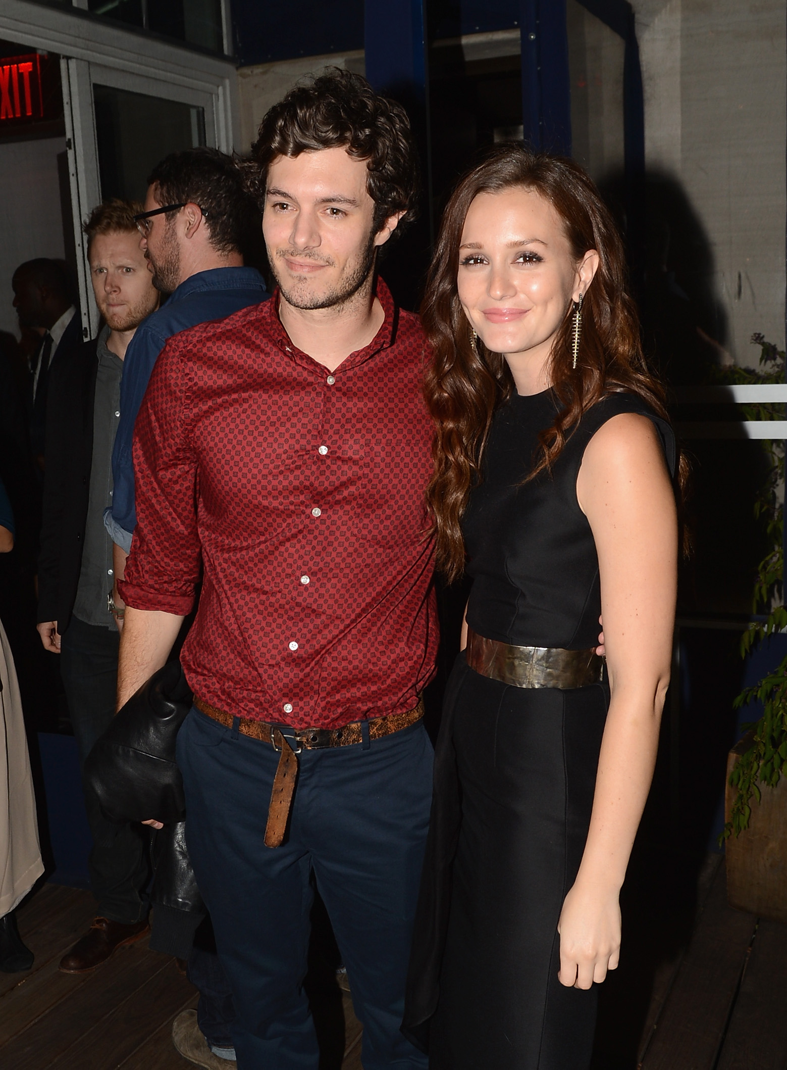 Adam Brody et Leighton Meester lors de l'after-party de la projection du film « The Oranges » le 14 septembre 2012 à New York. | Source : Getty Images